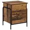 vidaXL Salvestuskarp Vana puit 80 x 40 x 49,5 cm Tehispuit