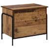 vidaXL Salvestuskarp Vana puit 80 x 40 x 49,5 cm Tehispuit