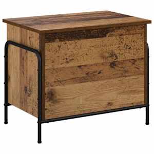 vidaXL Salvestuskarp Vana puit 80 x 40 x 49,5 cm Tehispuit
