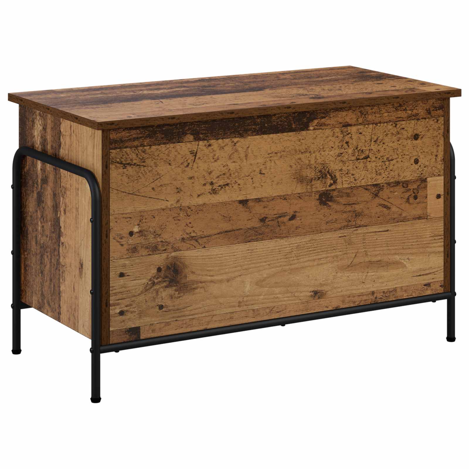 vidaXL Úložná krabice Staré dřevo 80 x 40 x 49,5 cm Kompozitní dřevo