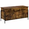 vidaXL Salvestuskarp Suitsutatud tamm 80 x 40 x 49,5 cm Tehispuit