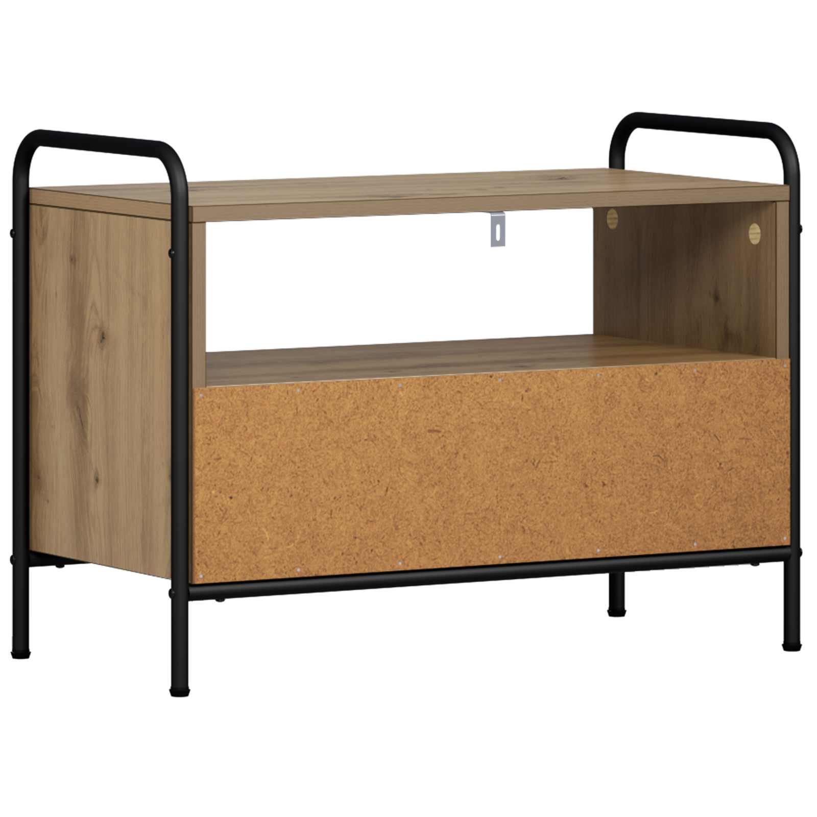 vidaXL TV-Schrank 67,5 x 33 x 50 cm Artisan-Eiche Holzwerkstoff – Bild 6