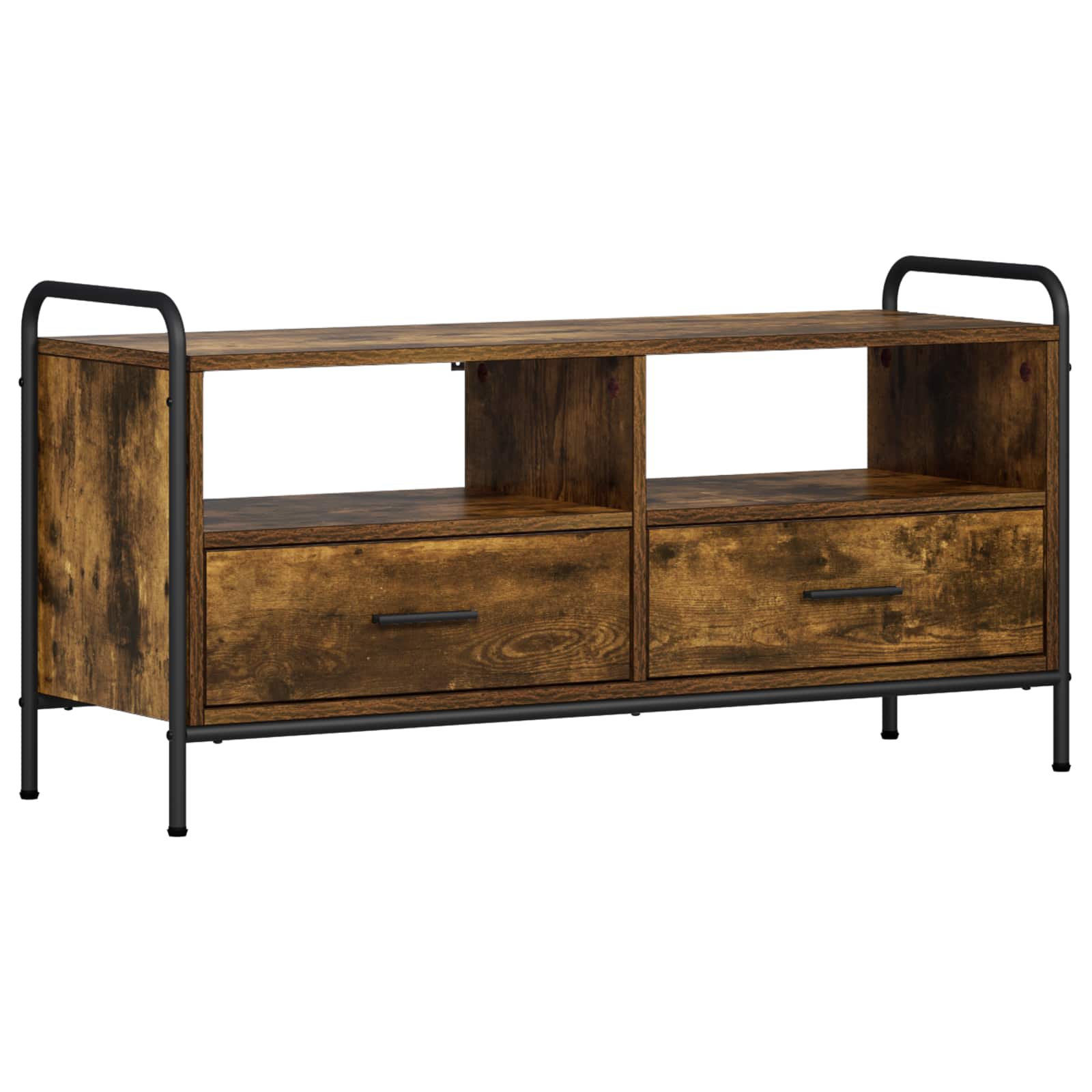 TV omarica 67,5 x 33 x 50 cm Dimljen hrast Inženirski les
