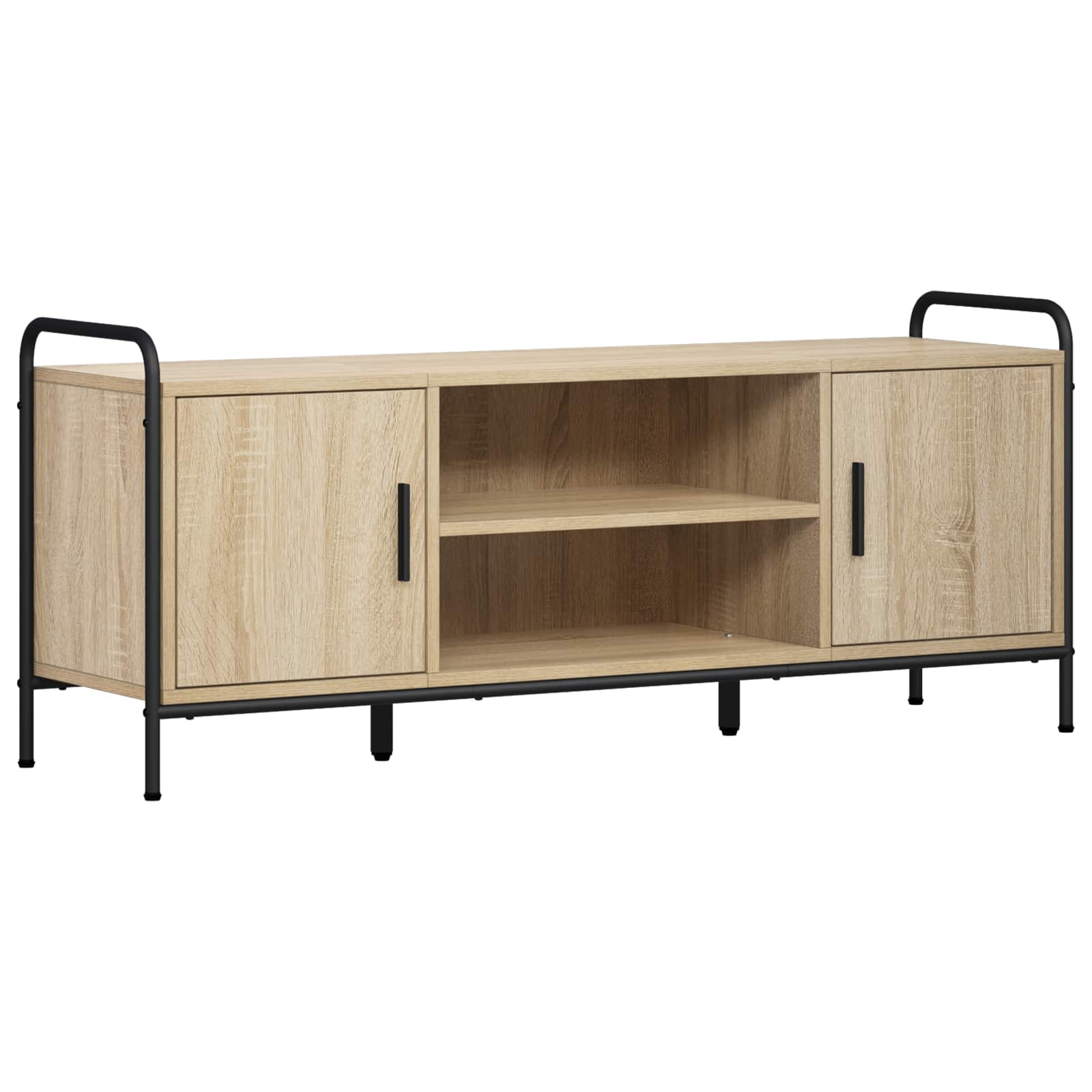 vidaXL Televizní skříň 133 x 33 x 50 cm Dub sonoma Kompozitní dřevo