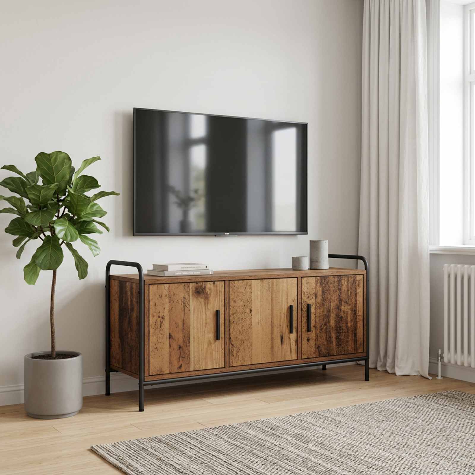 TV omarica 79,5 x 33 x 50 cm Star les Inženirski les
