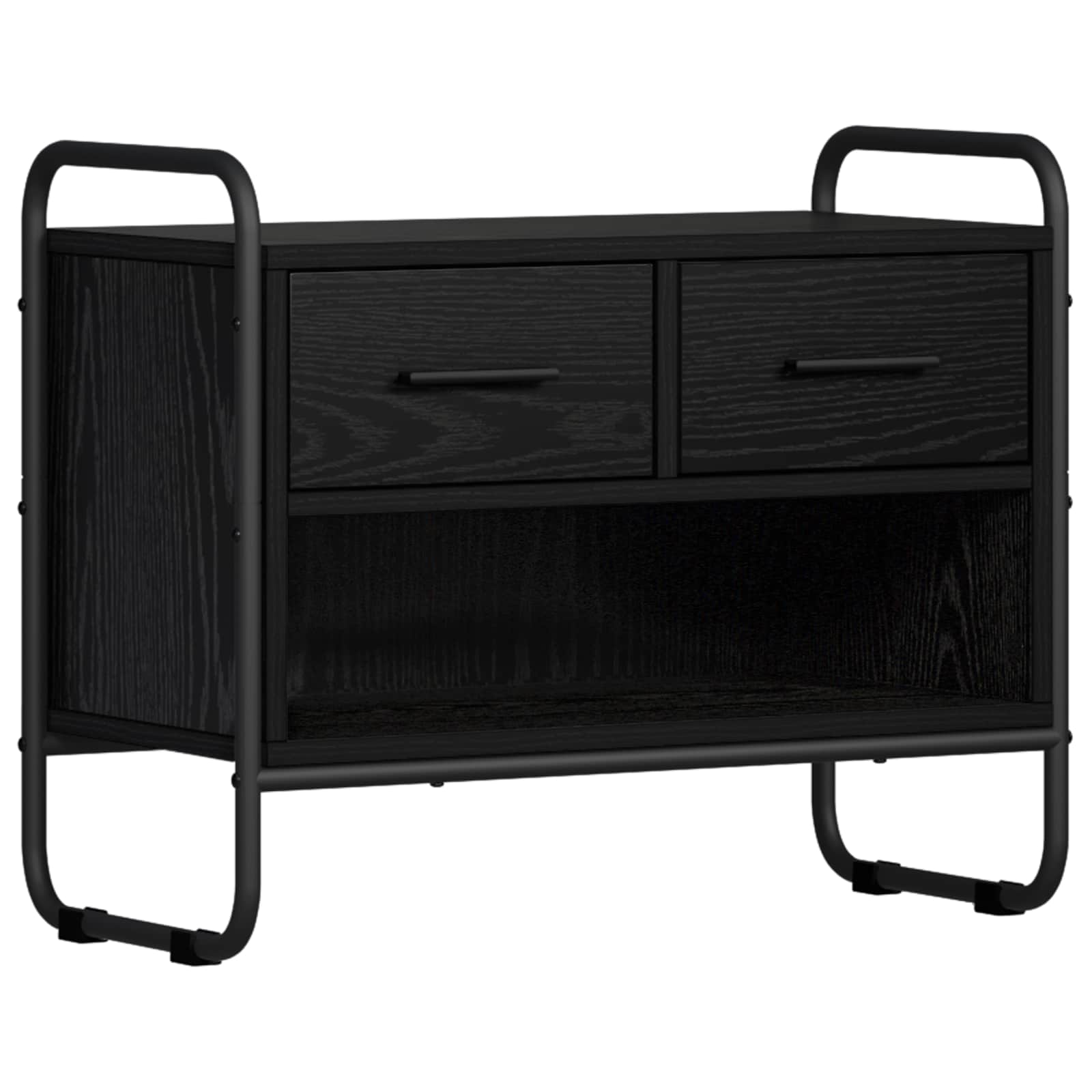 TV omarica 60 x 30 x 50 cm Črni hrast Inženirski les