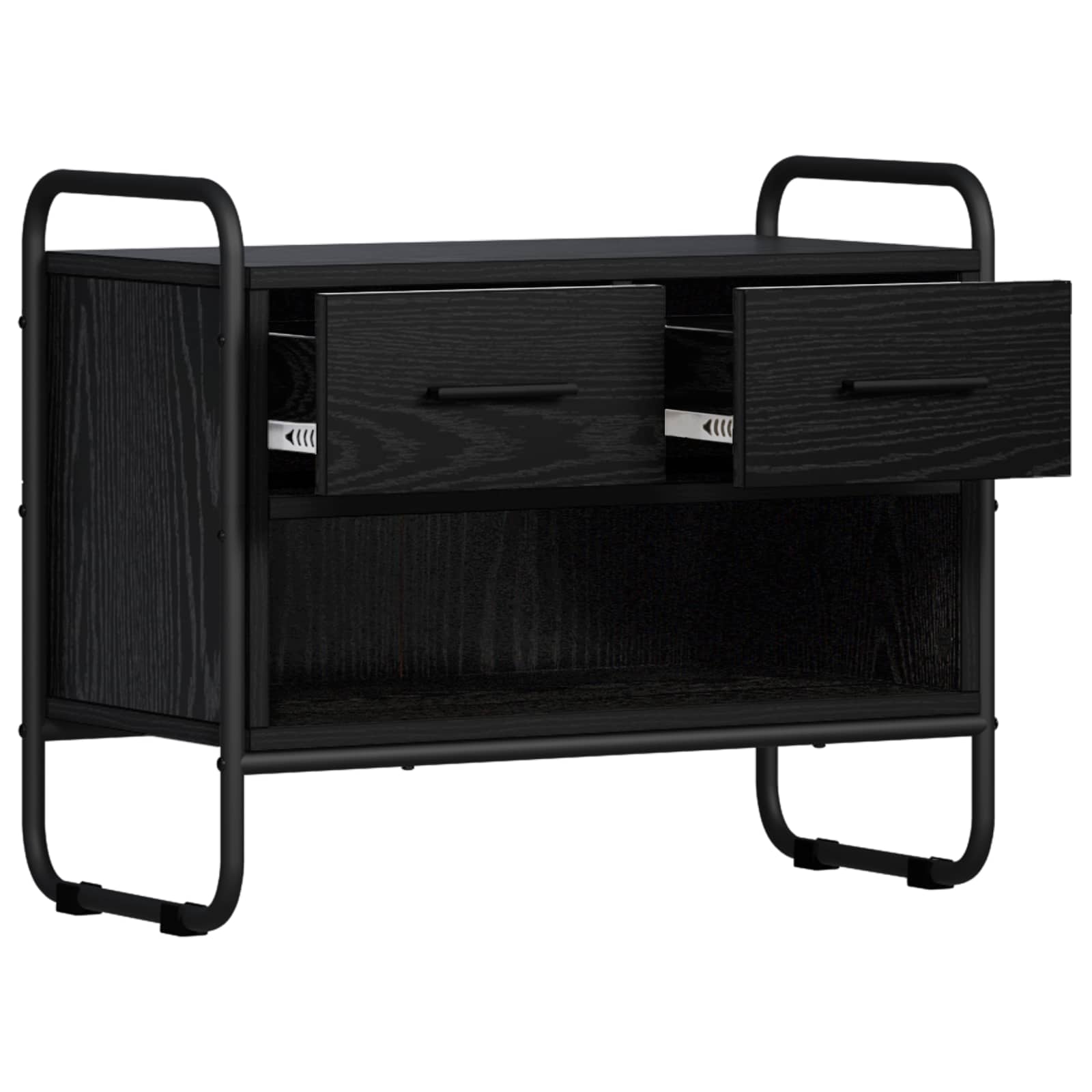 TV omarica 60 x 30 x 50 cm Črni hrast Inženirski les