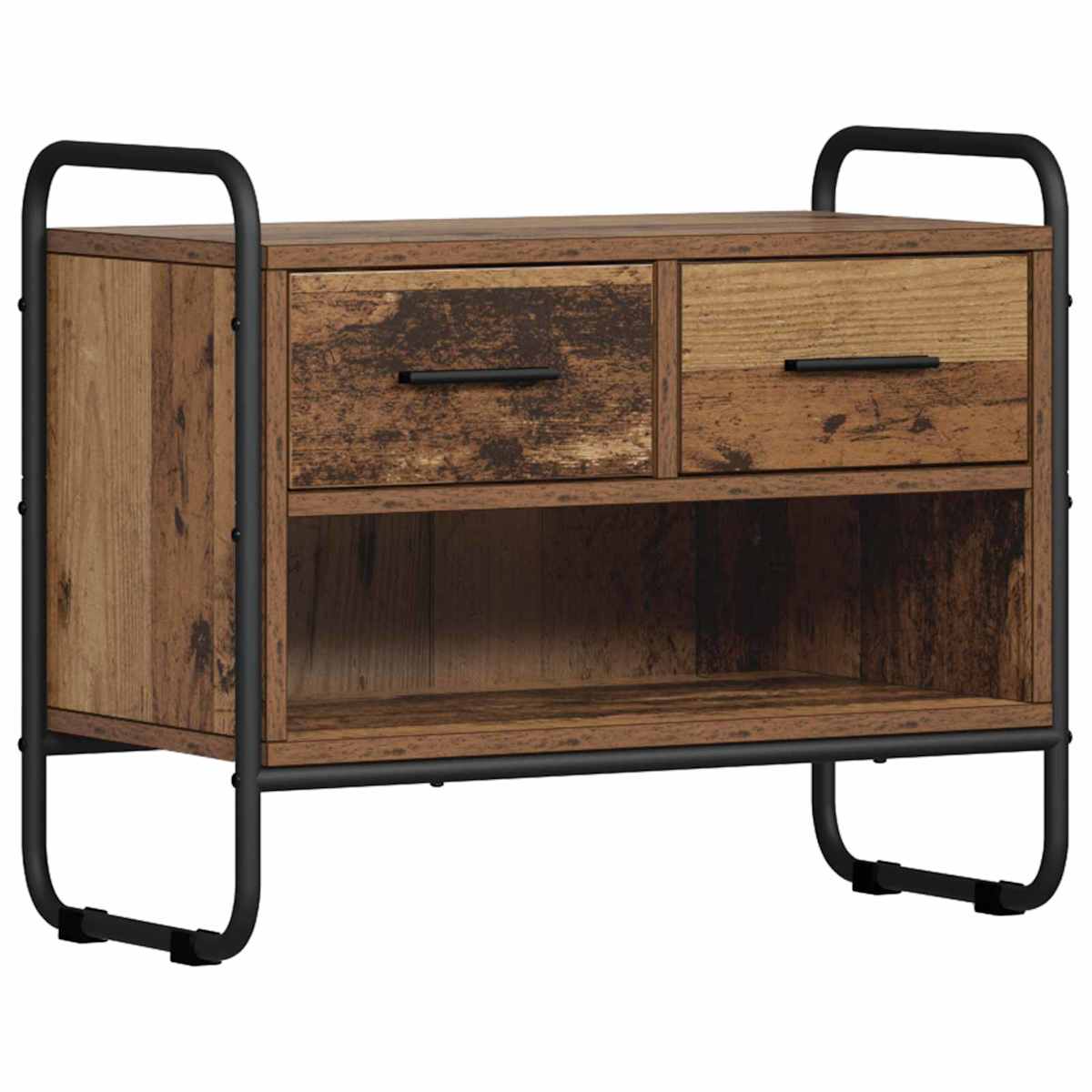 TV-skab 60 x 30 x 50 cm Konstrueret træ - Billede 2