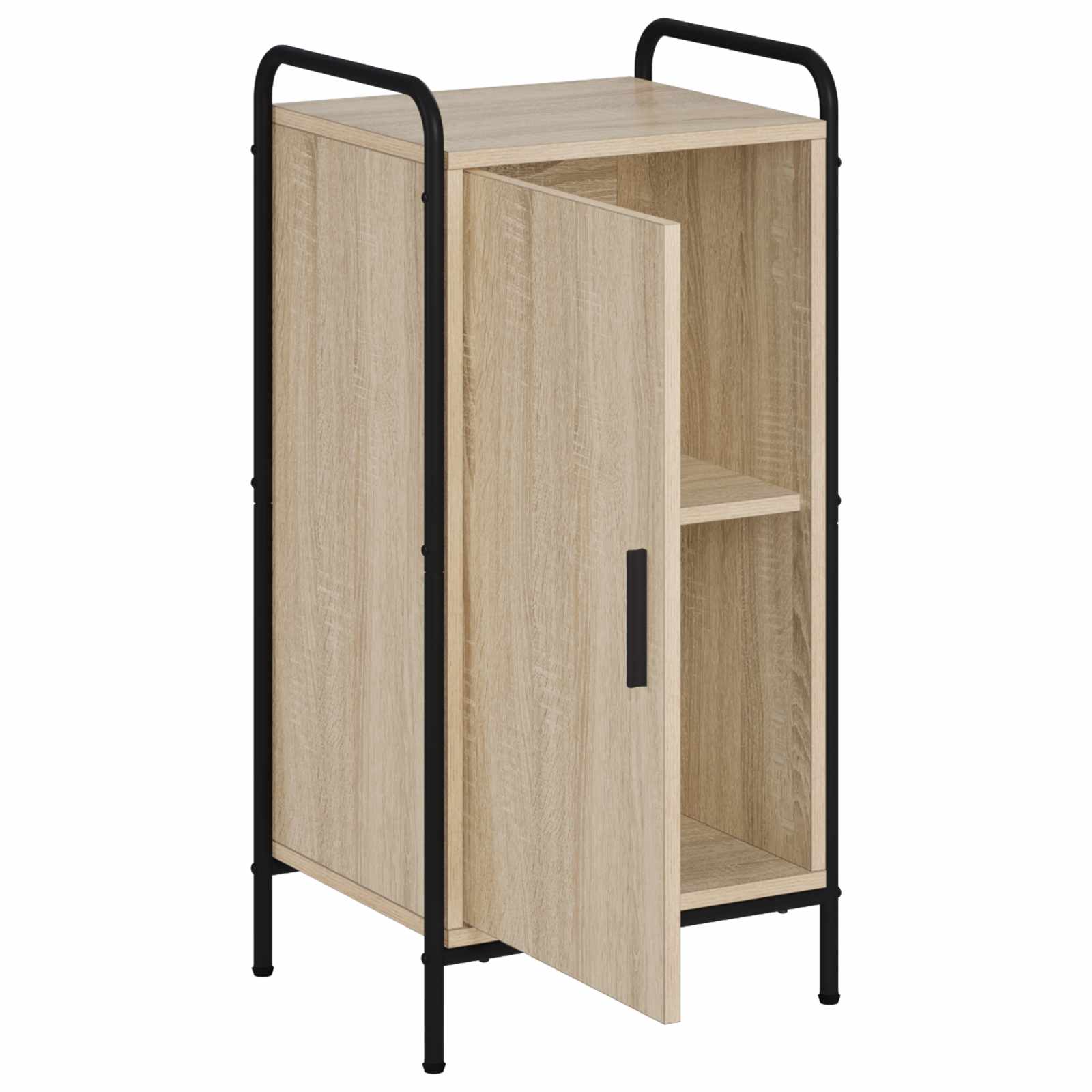 Strani šal Sonoma hrast 97 x 33 x 81 cm Inženirski les