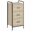 vidaXL K&otilde;ide Sonoma tamm 97 x 33 x 81 cm Tehispuit