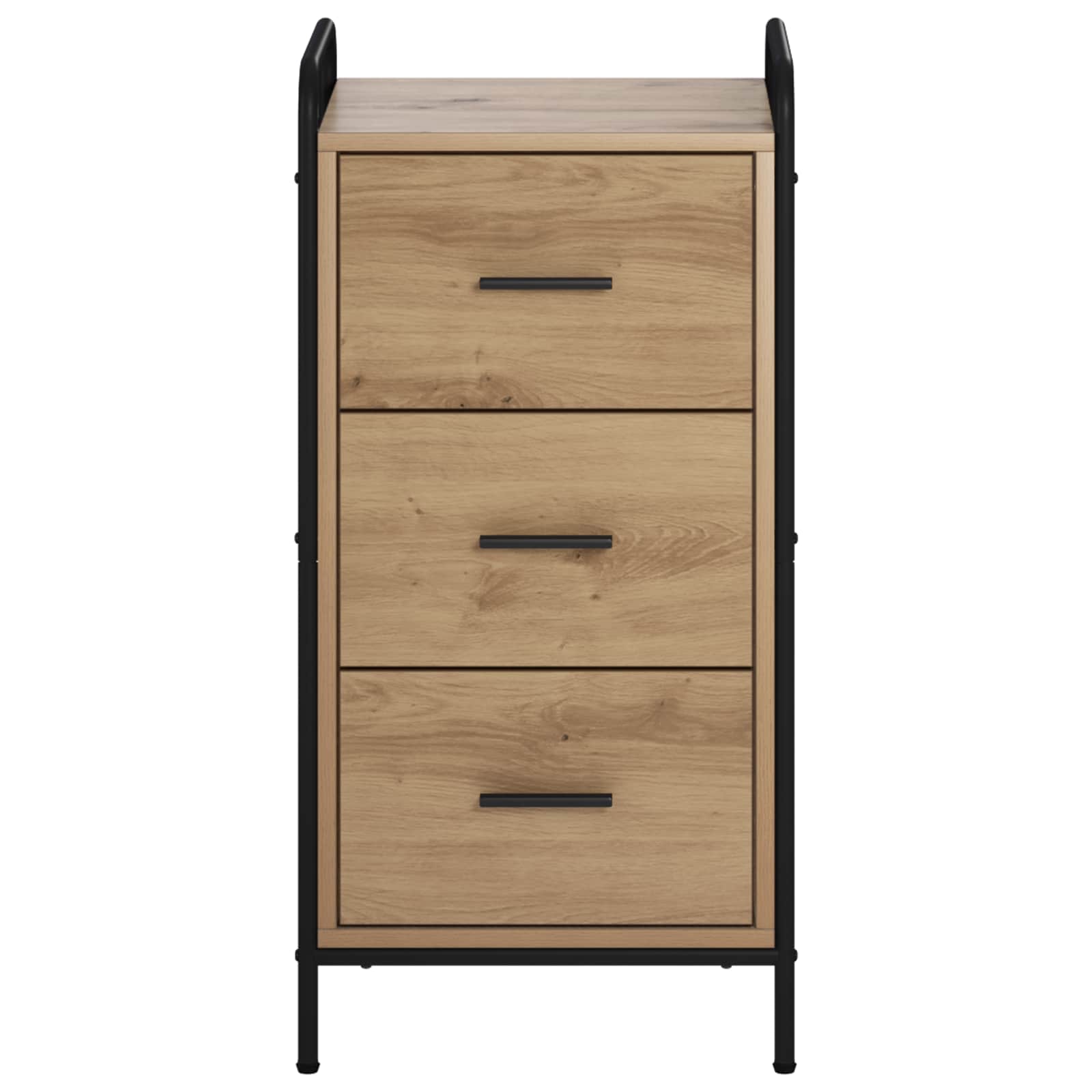 Strani šal Artisan hrast 97 x 33 x 81 cm Inženirski les