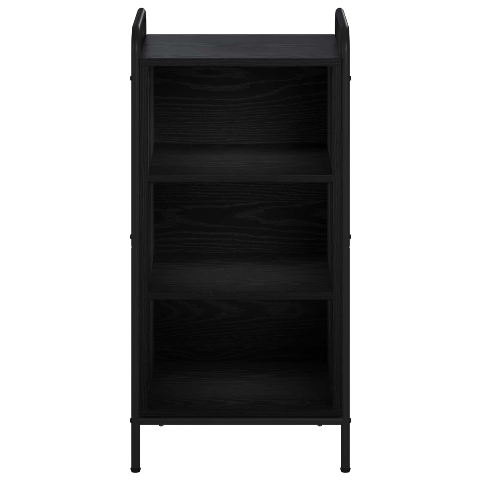 Strani šal Črni hrast 97 x 33 x 81 cm Inženirski les