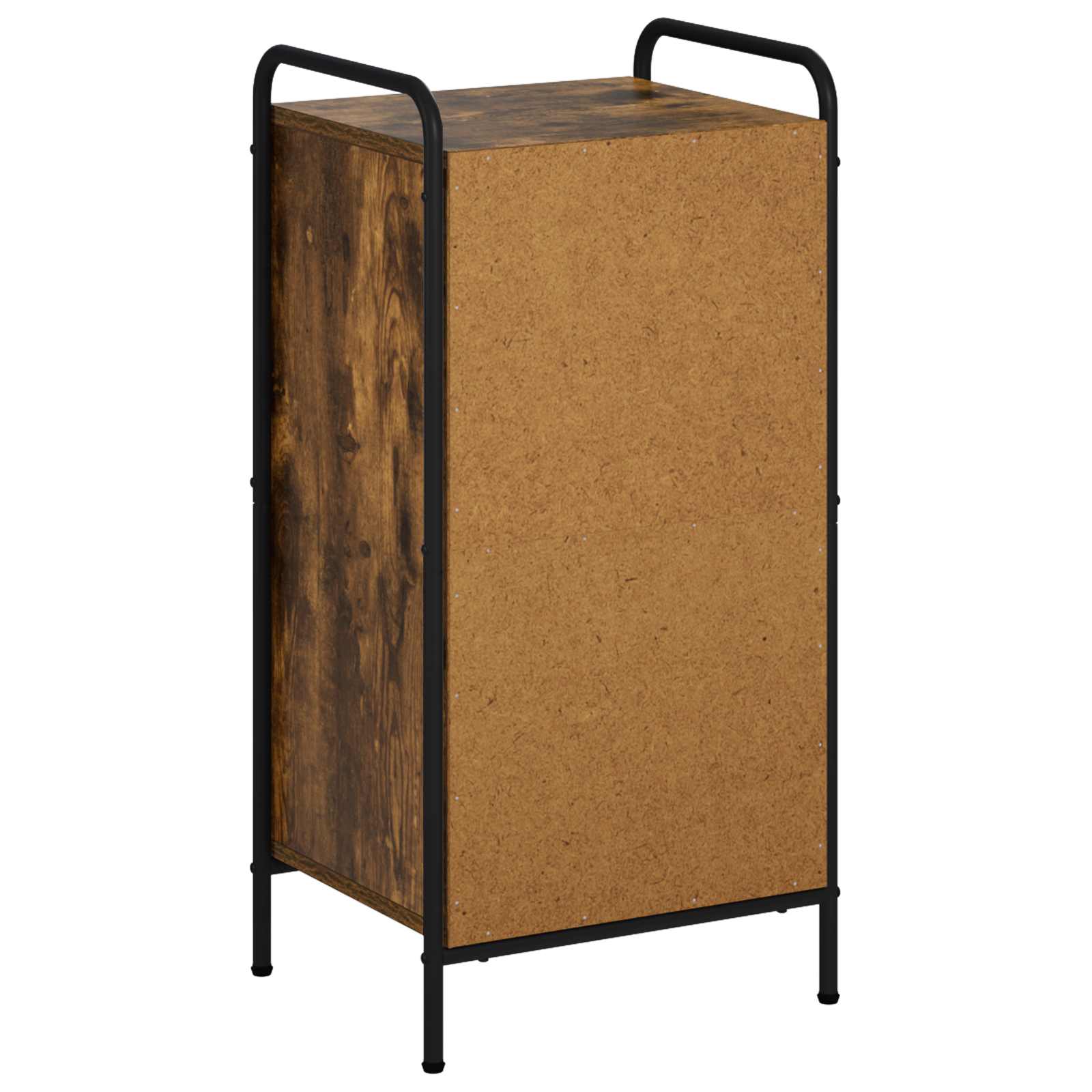 Strani šal Dimljen hrast 97 x 33 x 81 cm Inženirski les