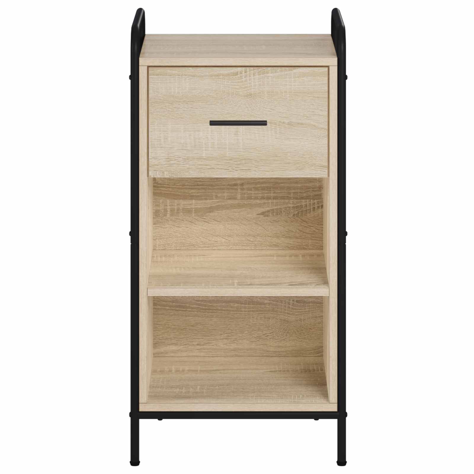 Strani šal Sonoma hrast 97 x 33 x 81 cm Inženirski les