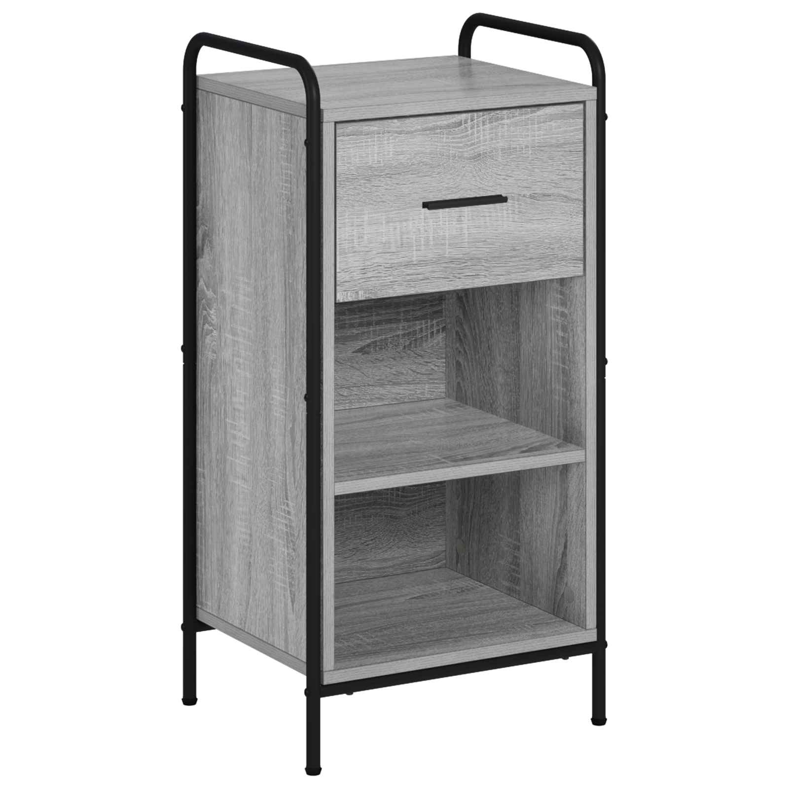 Strani šal Siva Sonoma 97 x 33 x 81 cm Inženirski les