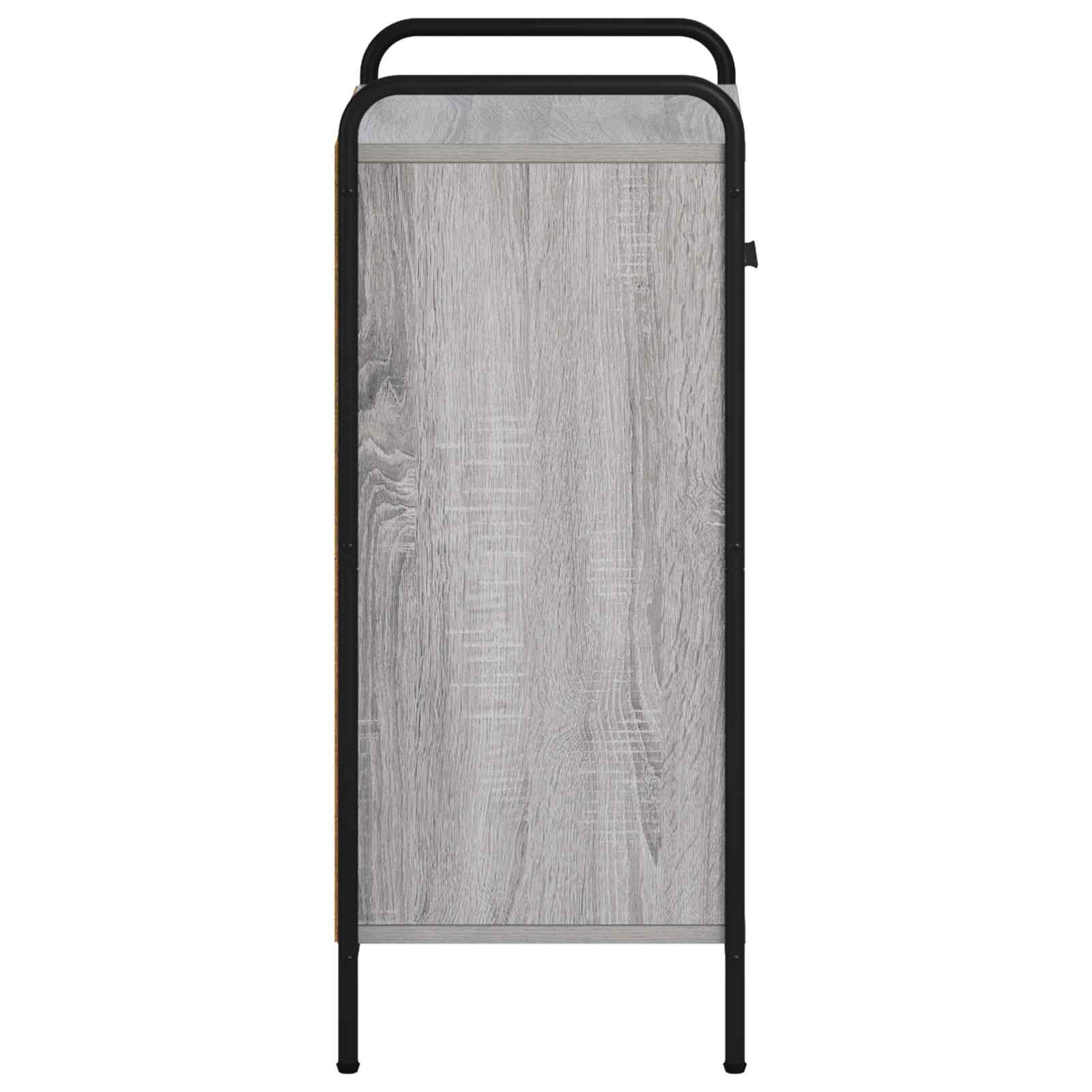 Strani šal Siva Sonoma 97 x 33 x 81 cm Inženirski les