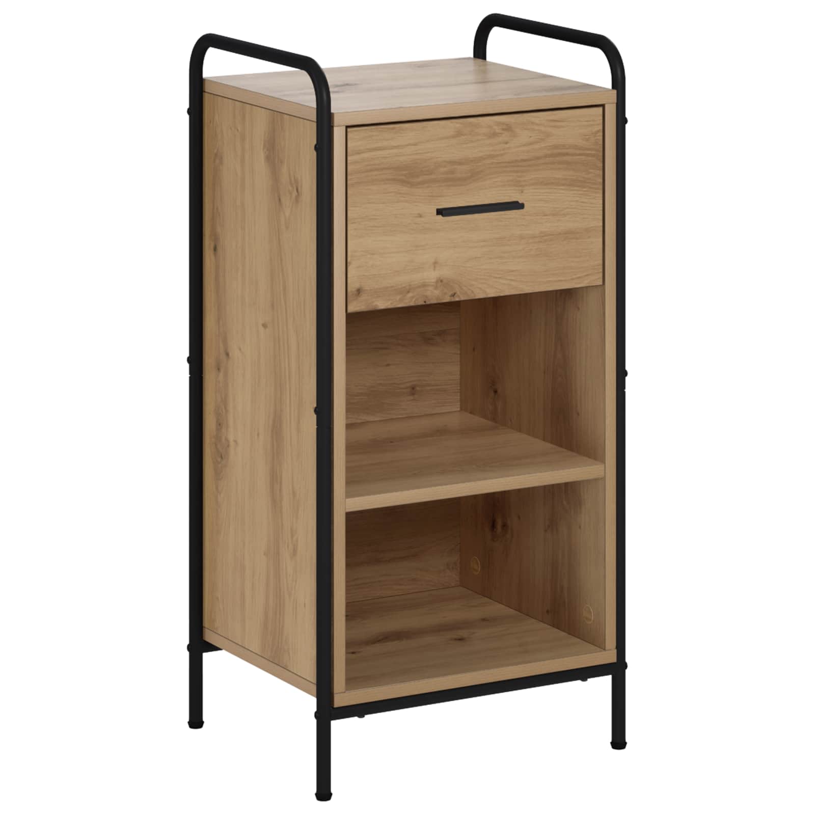 Strani šal Artisan hrast 97 x 33 x 81 cm Inženirski les