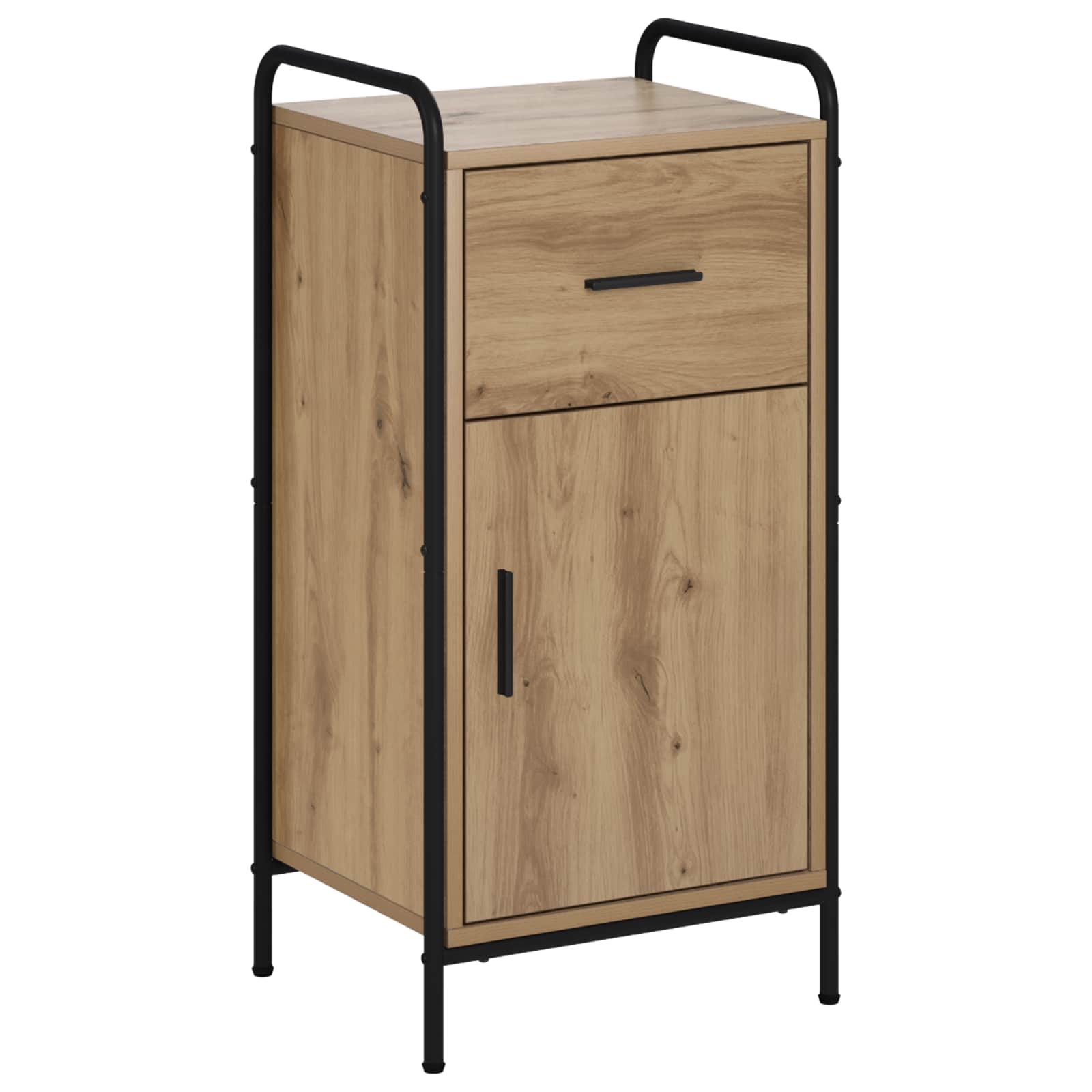 Strani šal Artisan hrast 97 x 33 x 81 cm Inženirski les