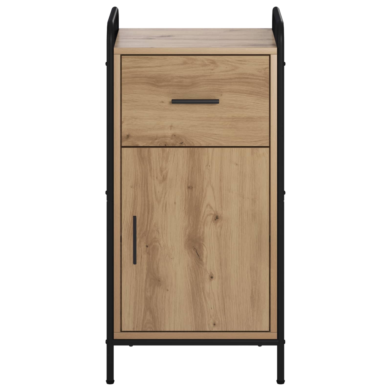 Strani šal Artisan hrast 97 x 33 x 81 cm Inženirski les
