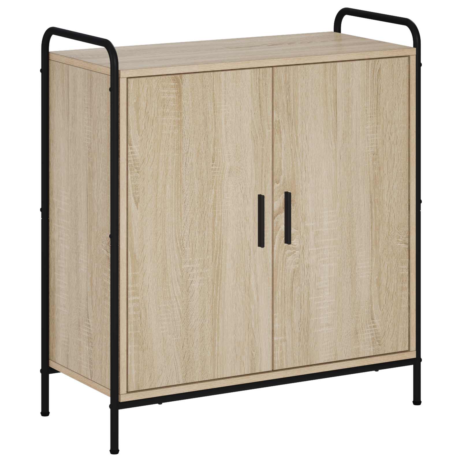 Strani šal Sonoma hrast 97 x 33 x 81 cm Inženirski les