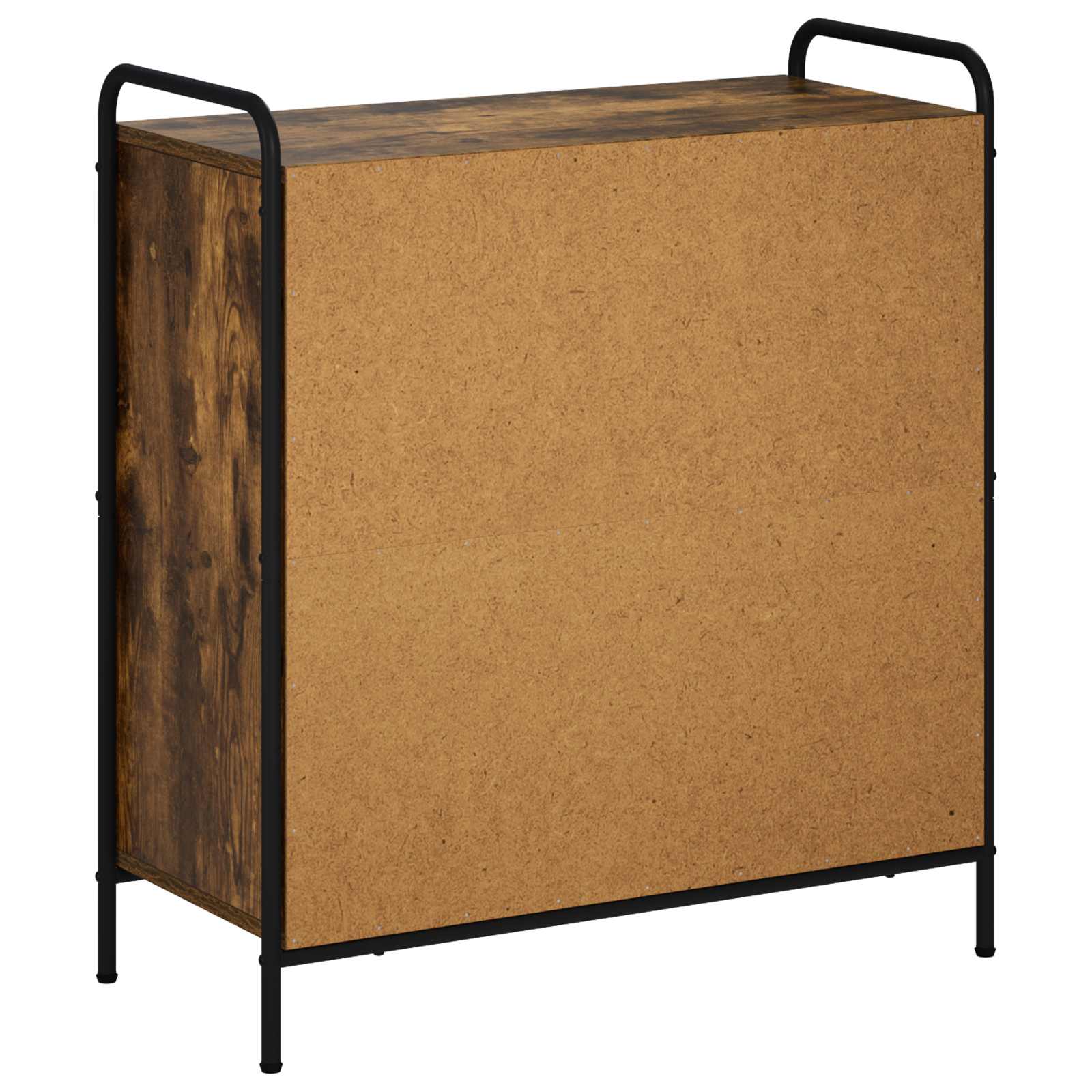 Strani šal Dimljen hrast 97 x 33 x 81 cm Inženirski les