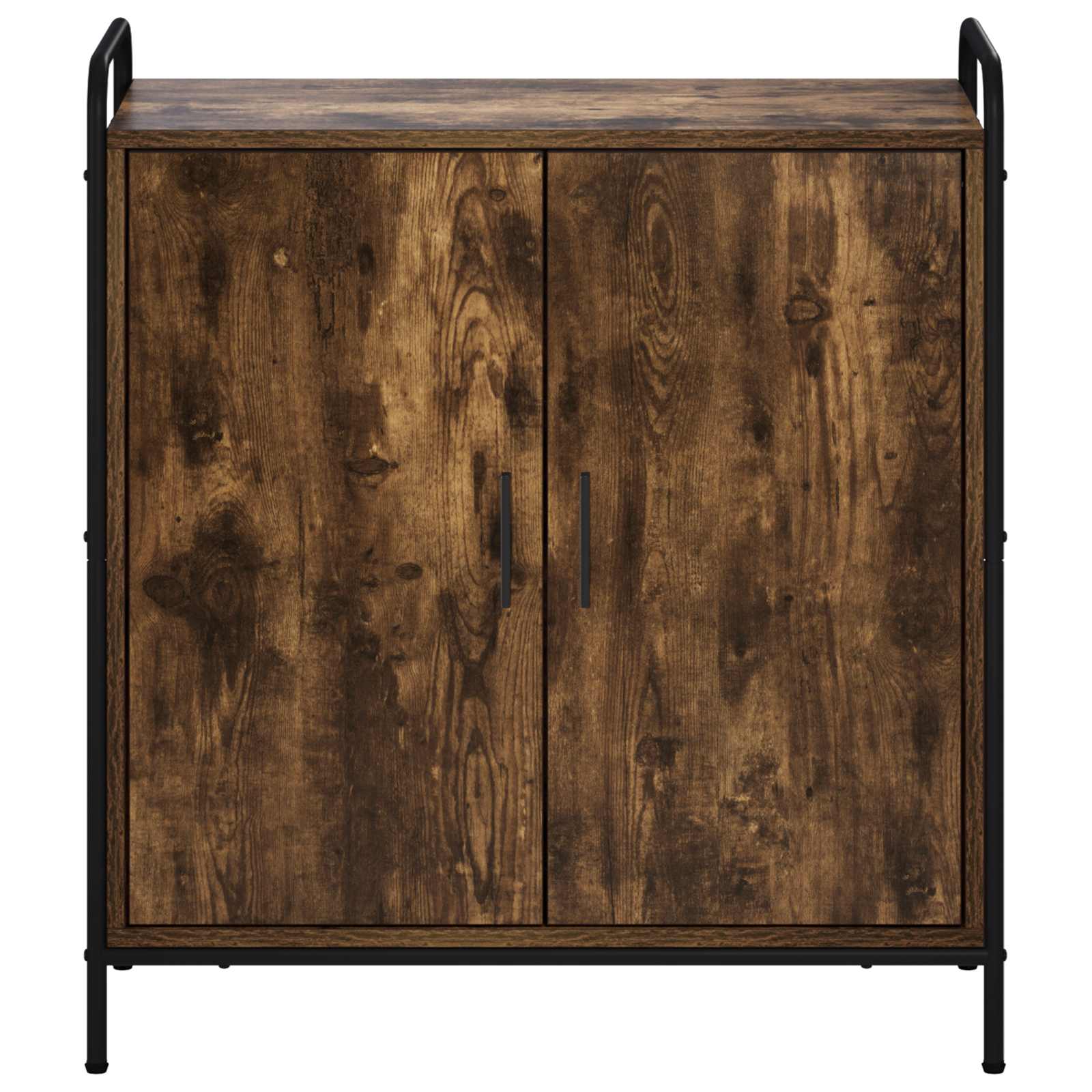 Strani šal Dimljen hrast 97 x 33 x 81 cm Inženirski les