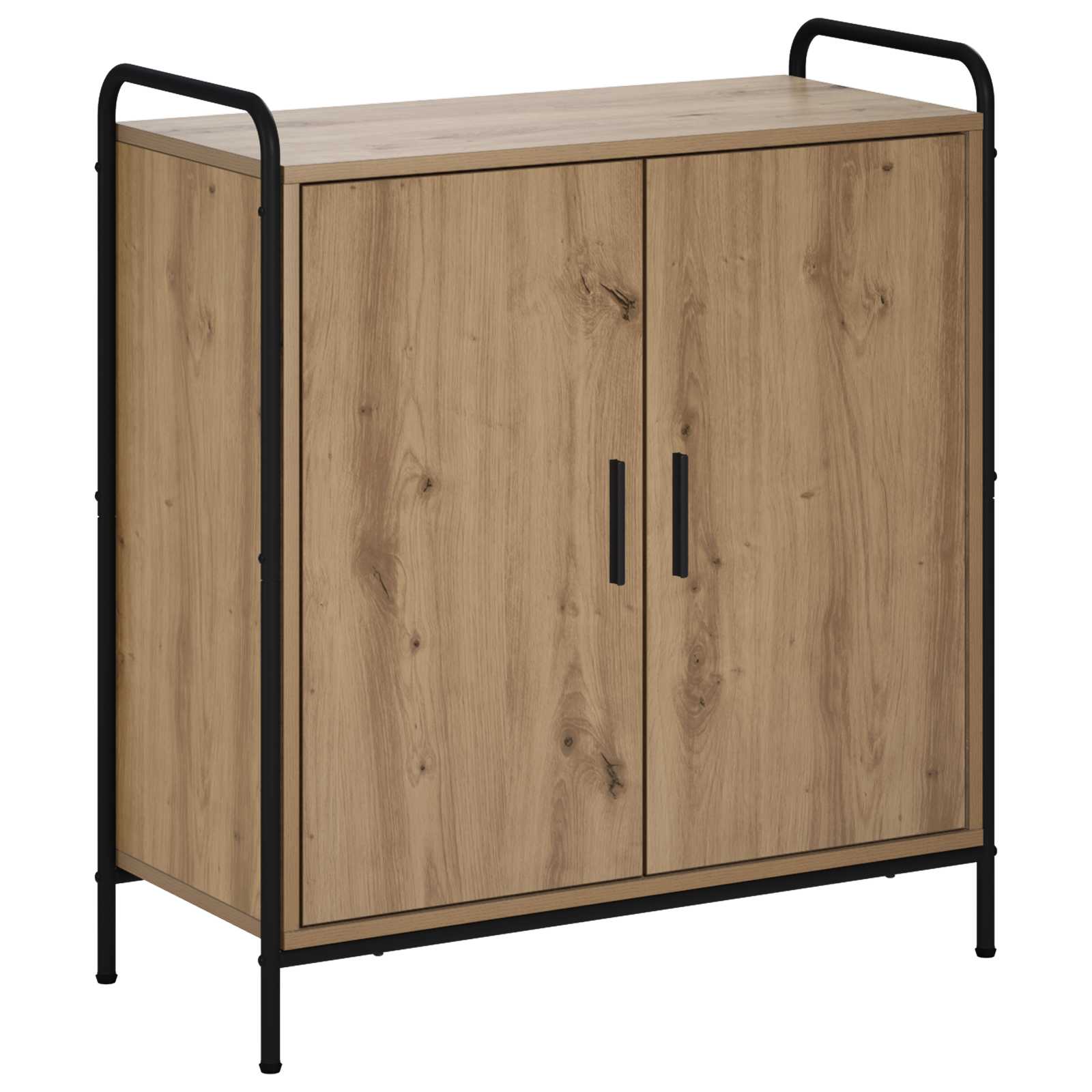 Strani šal Artisan hrast 97 x 33 x 81 cm Inženirski les