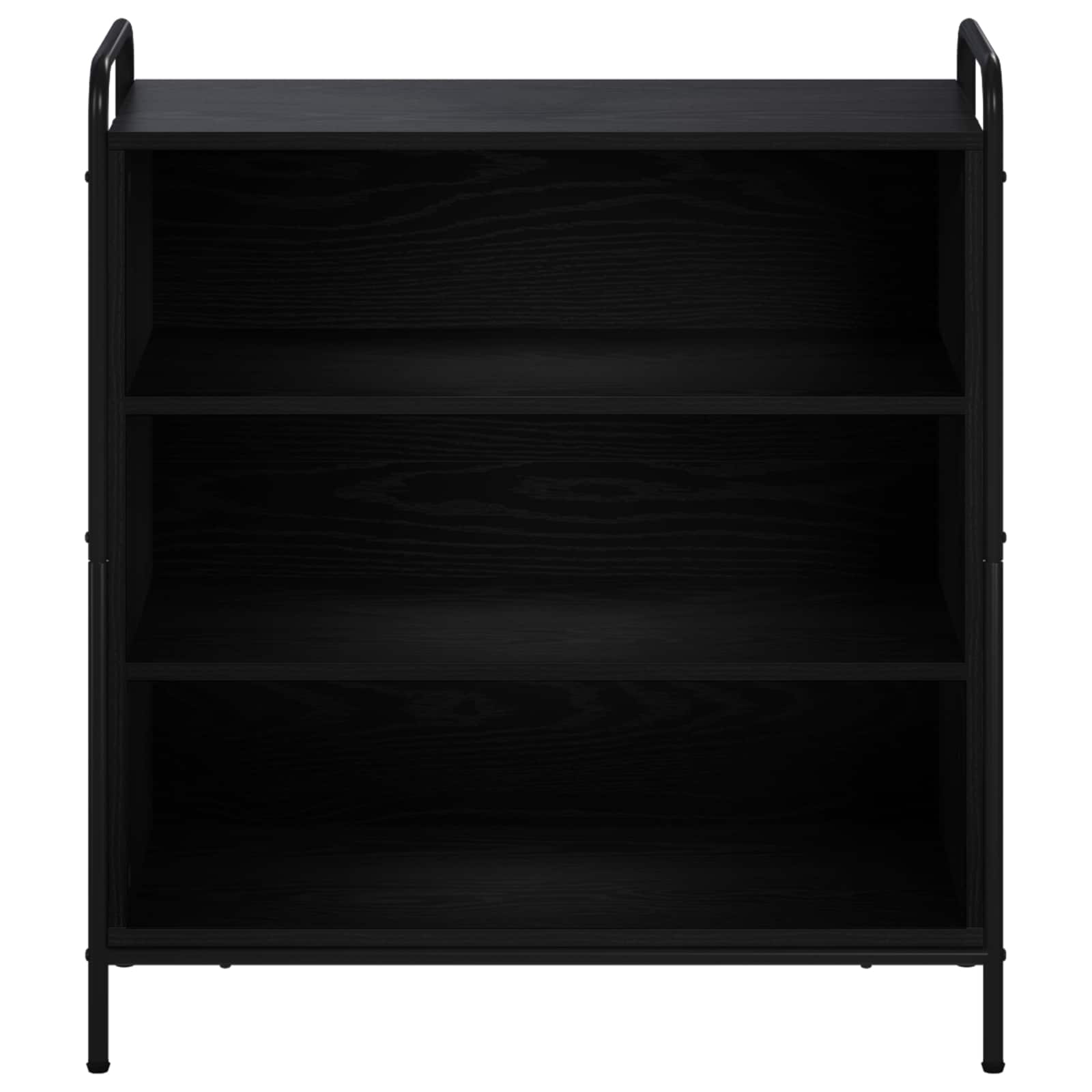 Strani šal Črni hrast 97 x 33 x 81 cm Inženirski les