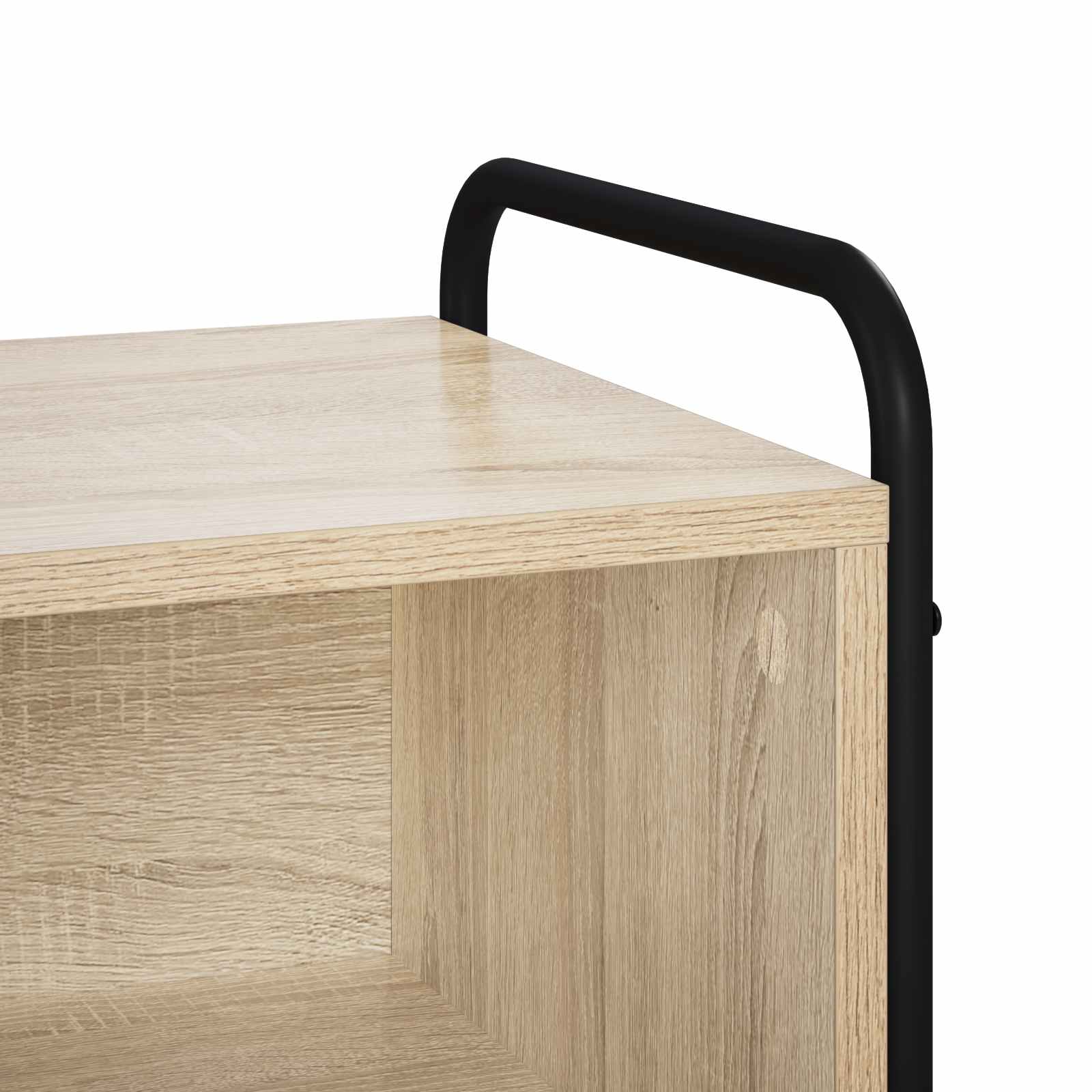 Strani šal Sonoma hrast 97 x 33 x 81 cm Inženirski les