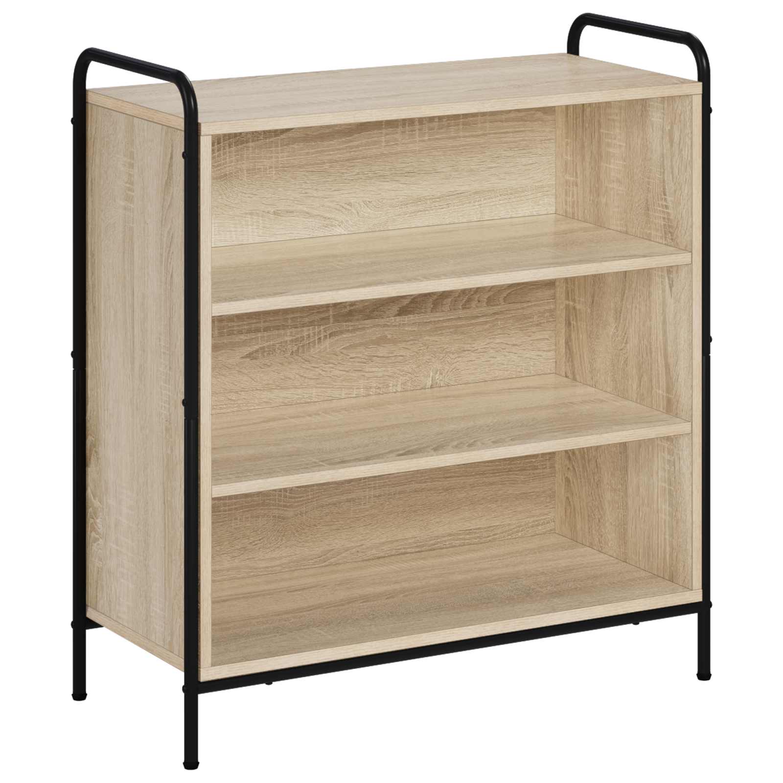 Strani šal Sonoma hrast 97 x 33 x 81 cm Inženirski les