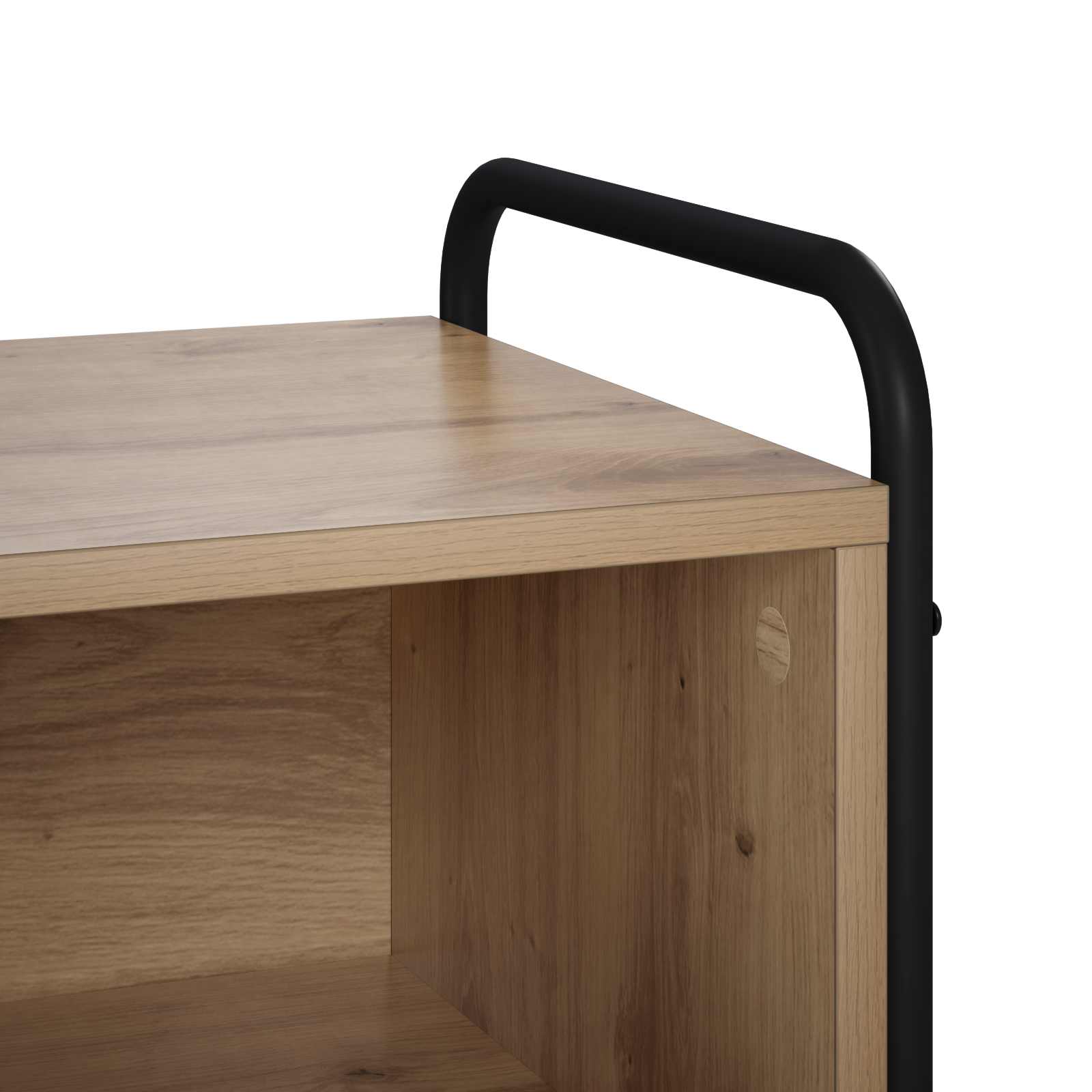 Strani šal Artisan hrast 97 x 33 x 81 cm Inženirski les
