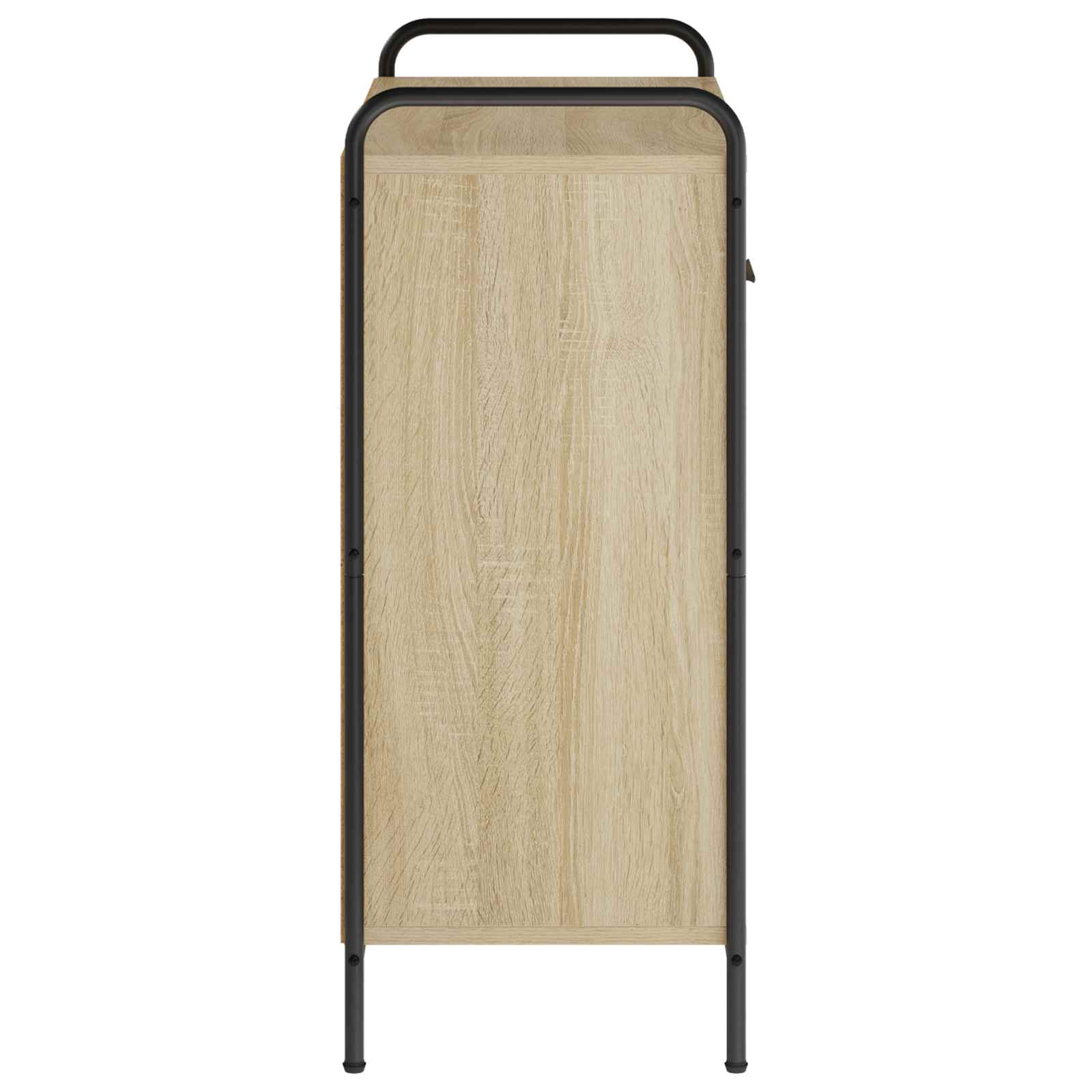 Strani šal Sonoma hrast 97 x 33 x 81 cm Inženirski les