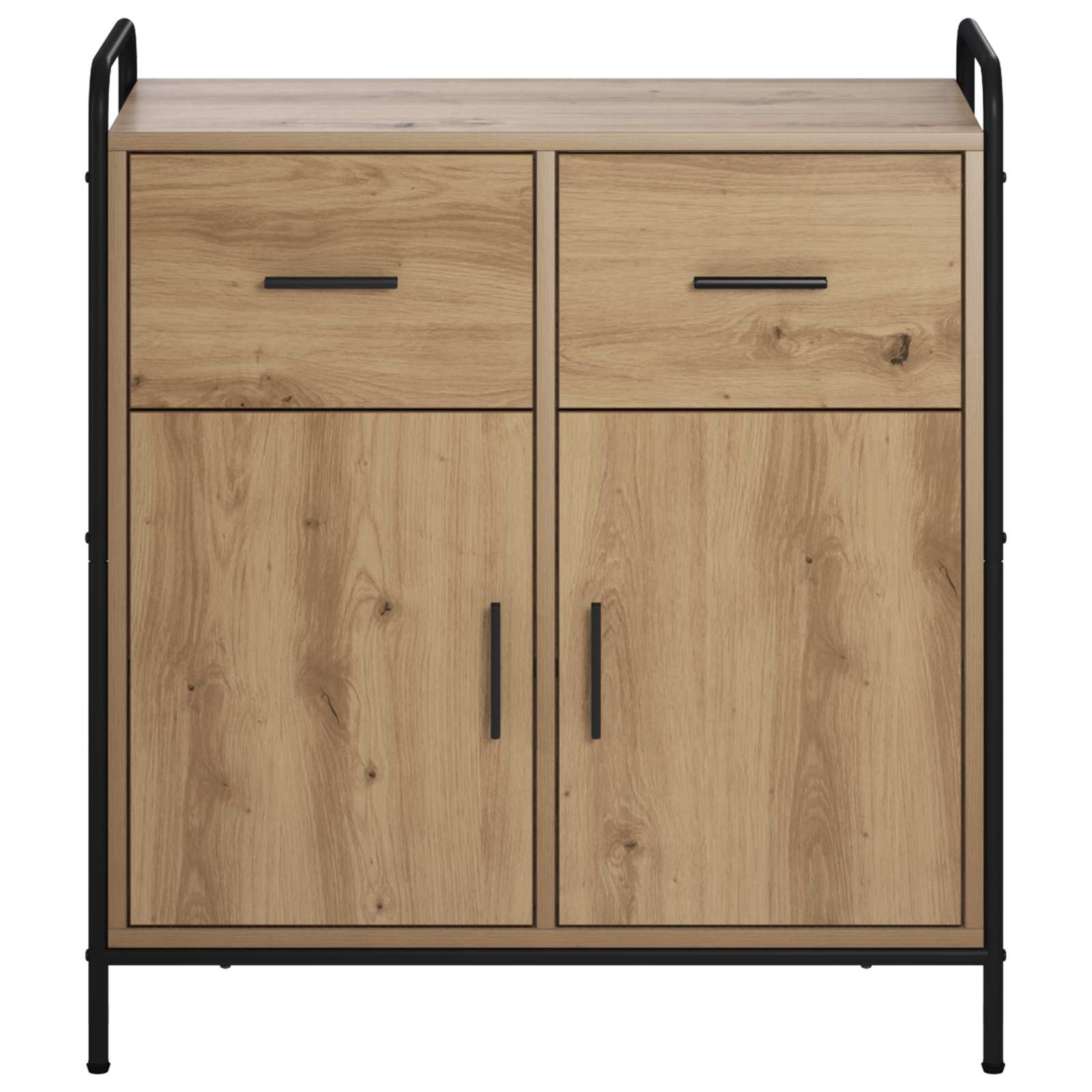 Strani šal Artisan hrast 97 x 33 x 81 cm Inženirski les