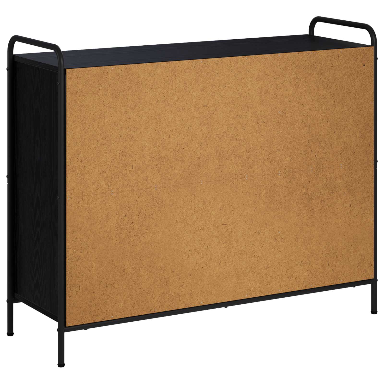 Strani šal Črni hrast 97 x 33 x 81 cm Inženirski les