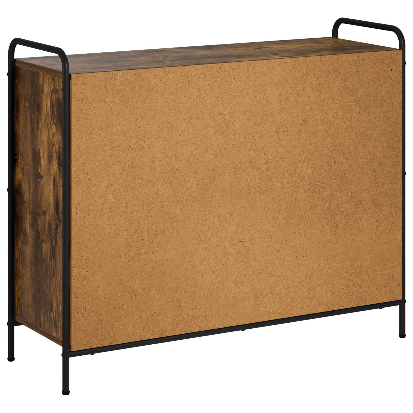 Strani šal Dimljen hrast 97 x 33 x 81 cm Inženirski les