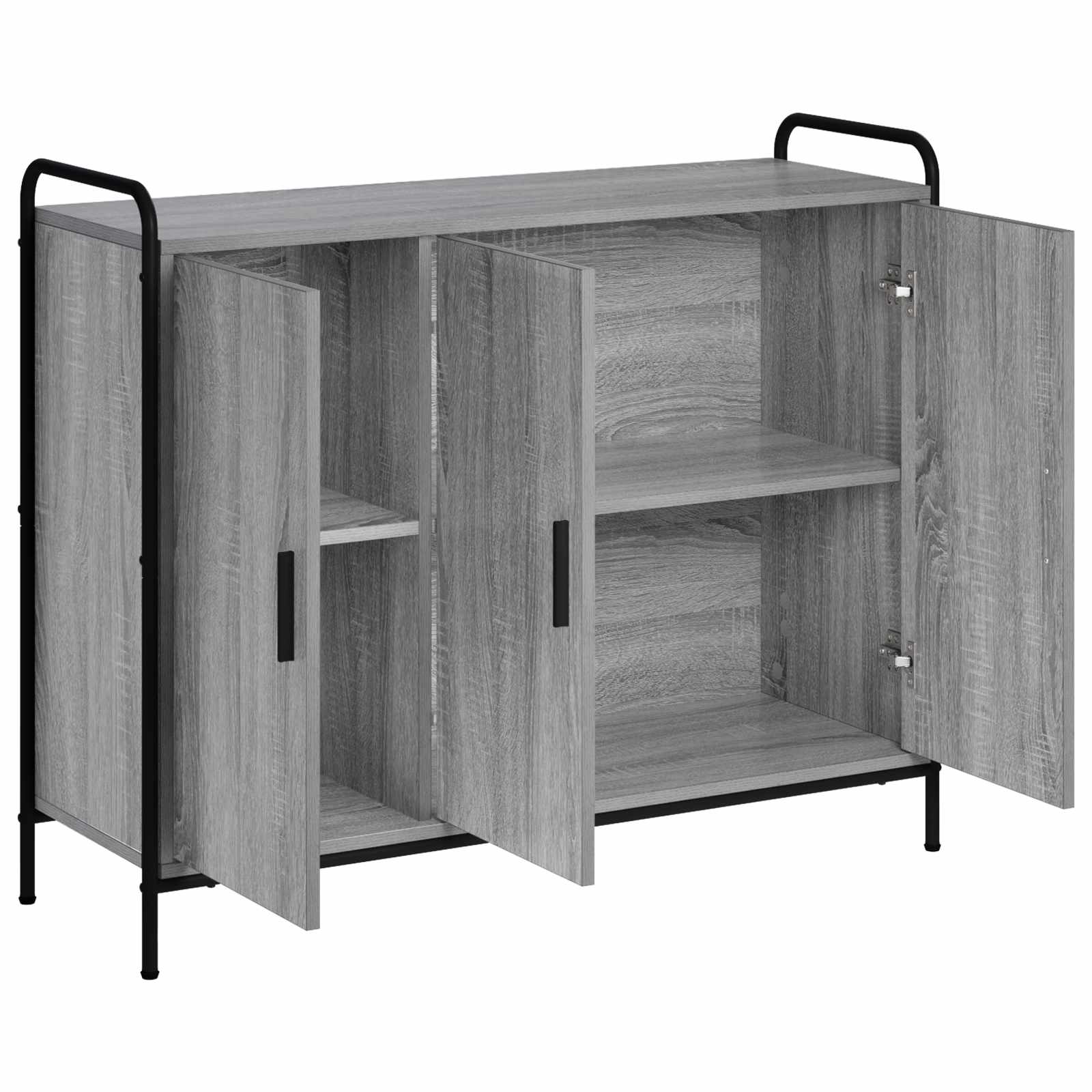 Strani šal Siva Sonoma 97 x 33 x 81 cm Inženirski les