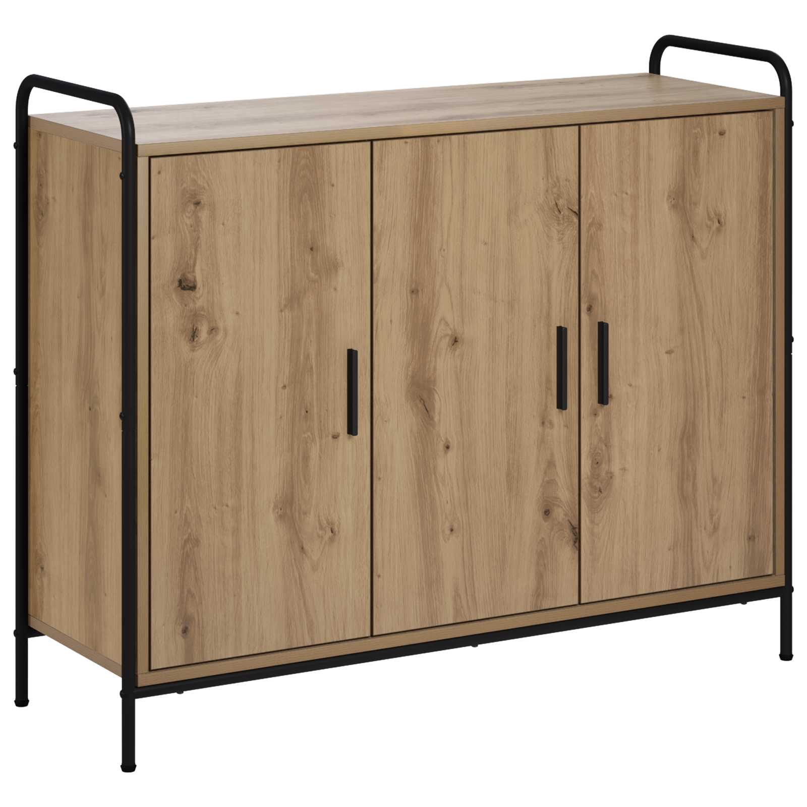 Strani šal Artisan hrast 97 x 33 x 81 cm Inženirski les