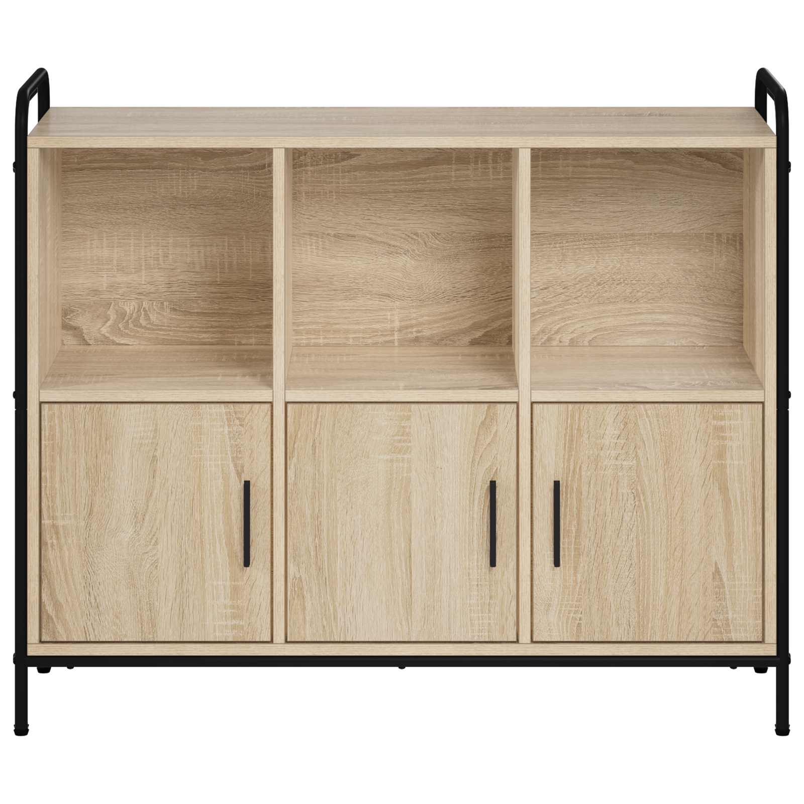 Strani šal Sonoma hrast 97 x 33 x 81 cm Inženirski les