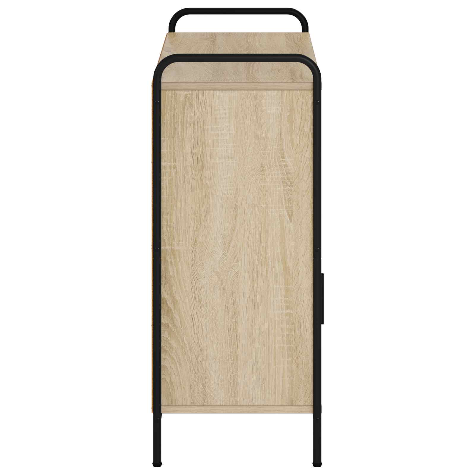 Strani šal Sonoma hrast 97 x 33 x 81 cm Inženirski les