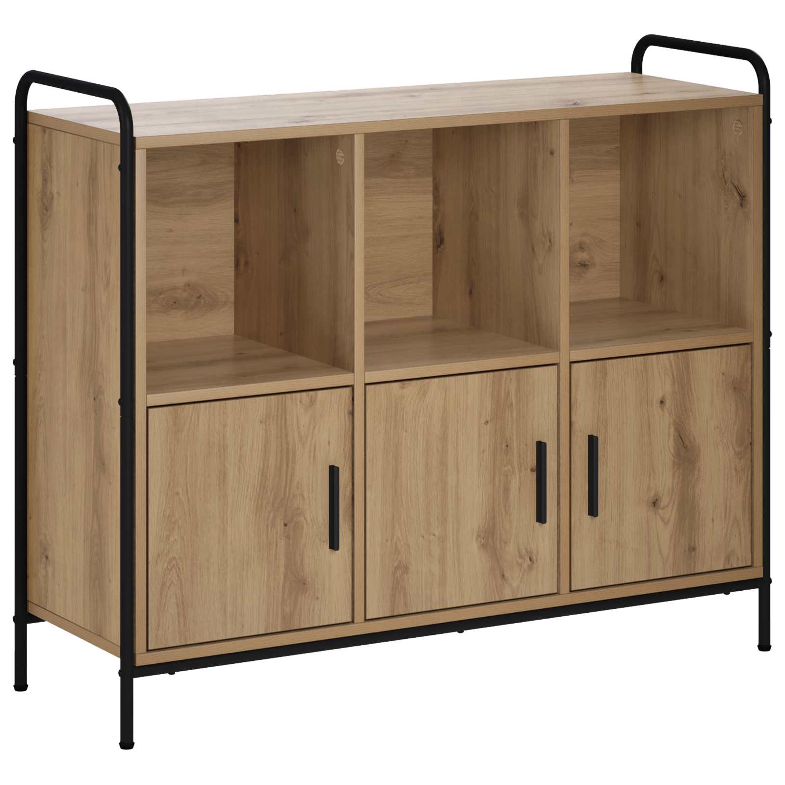 Strani šal Artisan hrast 97 x 33 x 81 cm Inženirski les