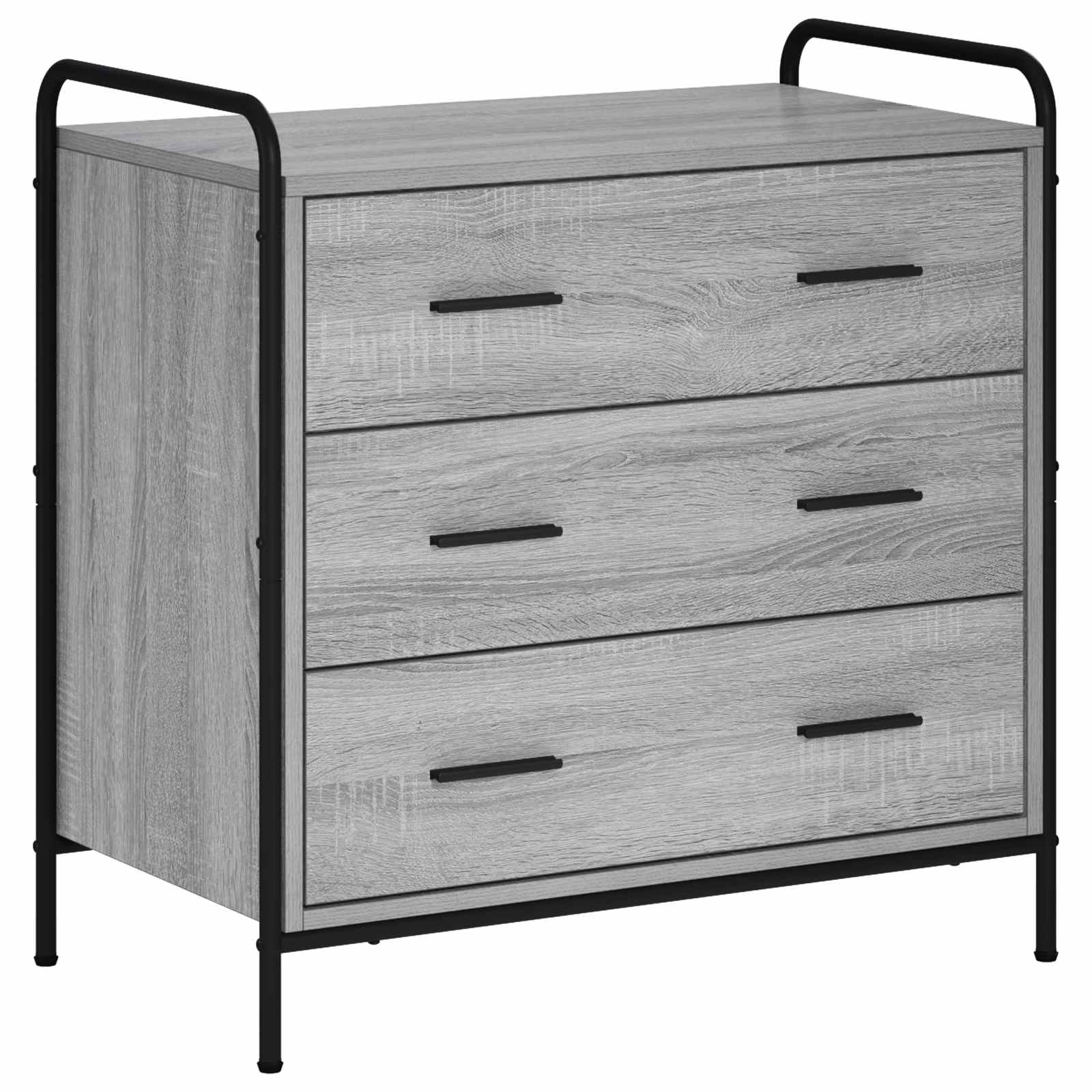Predalna omara Siva Sonoma 70 x 39,5 x 71 cm Inženirski les