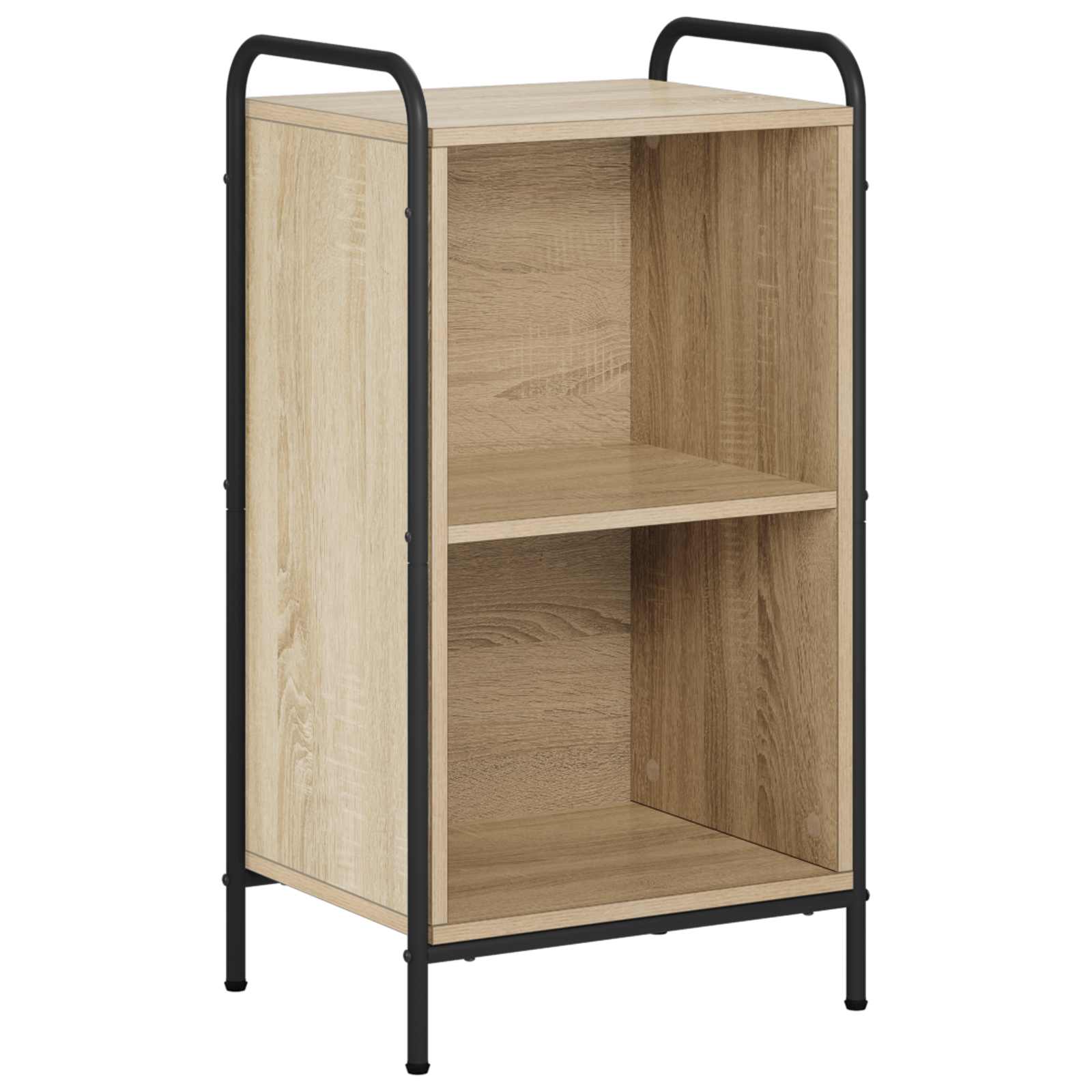 vidaXL Knihovna 55,5 x 33 x 174 cm Kompozitní dřevo Dub sonoma