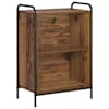 vidaXL Raamaturiiul 55,5 x 33 x 174 cm Tehispuit Vana puit