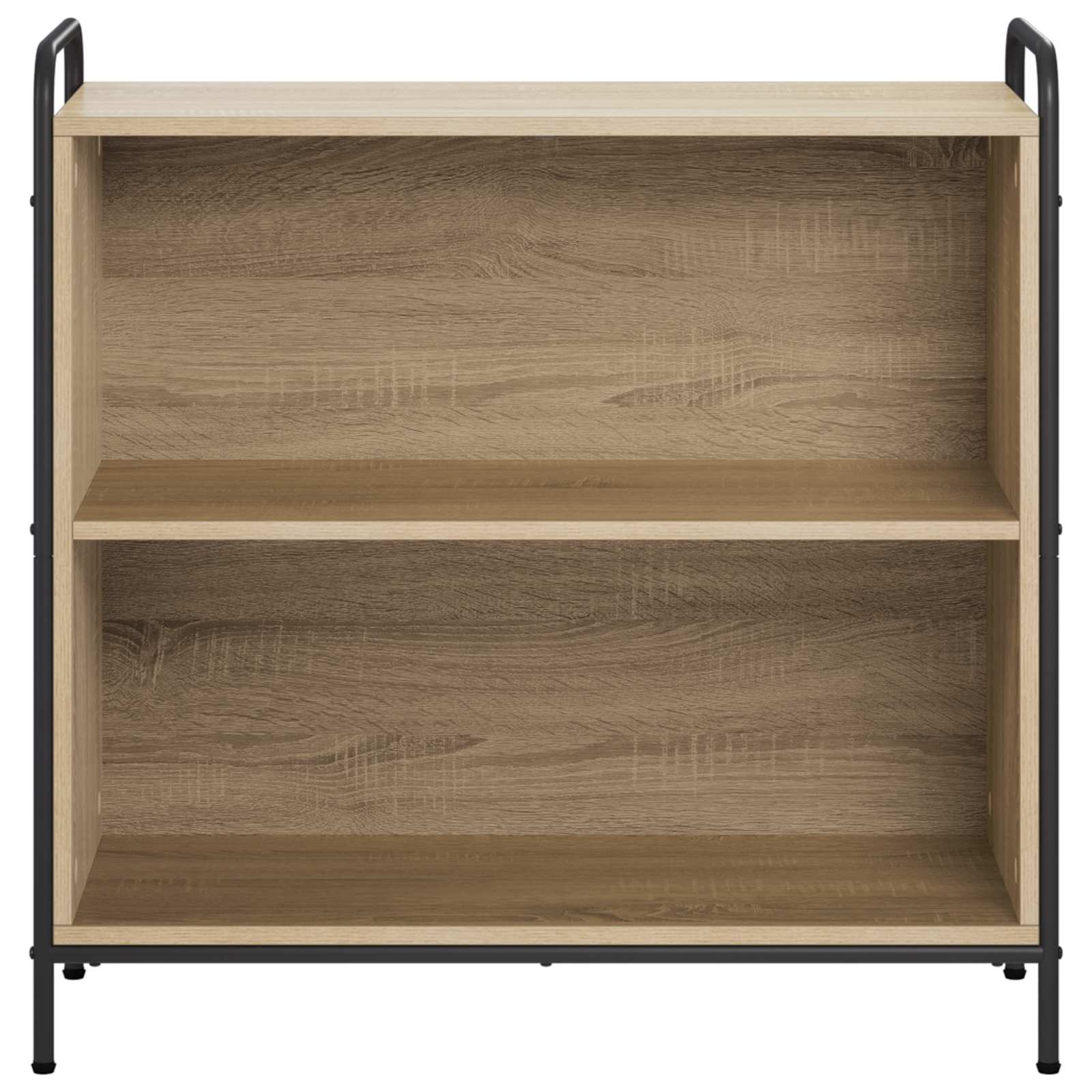 Knjigovni omar 80 x 33 x 80 cm Inženirski les Sonoma hrast