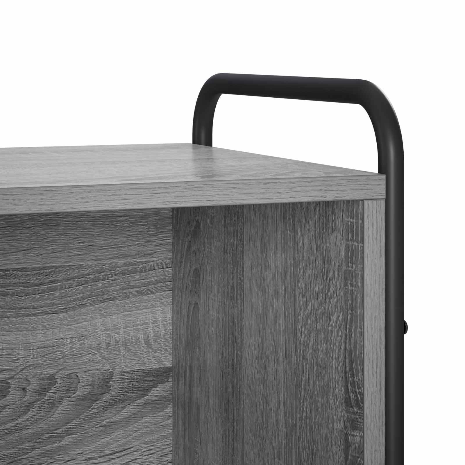 Knjigovni omar 57 x 33 x 111 cm Inženirski les Siva Sonoma