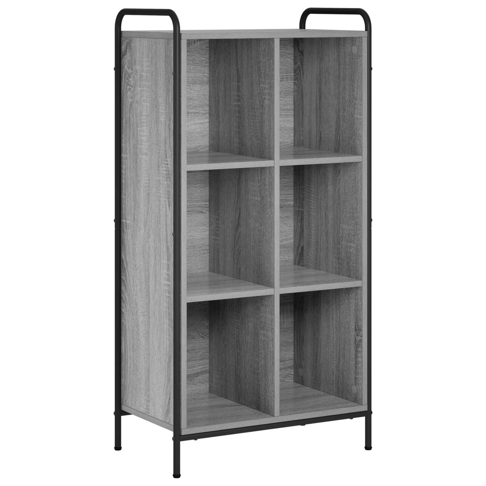 Knjigovni omar 57 x 33 x 111 cm Inženirski les Siva Sonoma