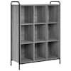 vidaXL Raamaturiiul 57 x 33 x 111 cm Tehispuit Hall Sonoma