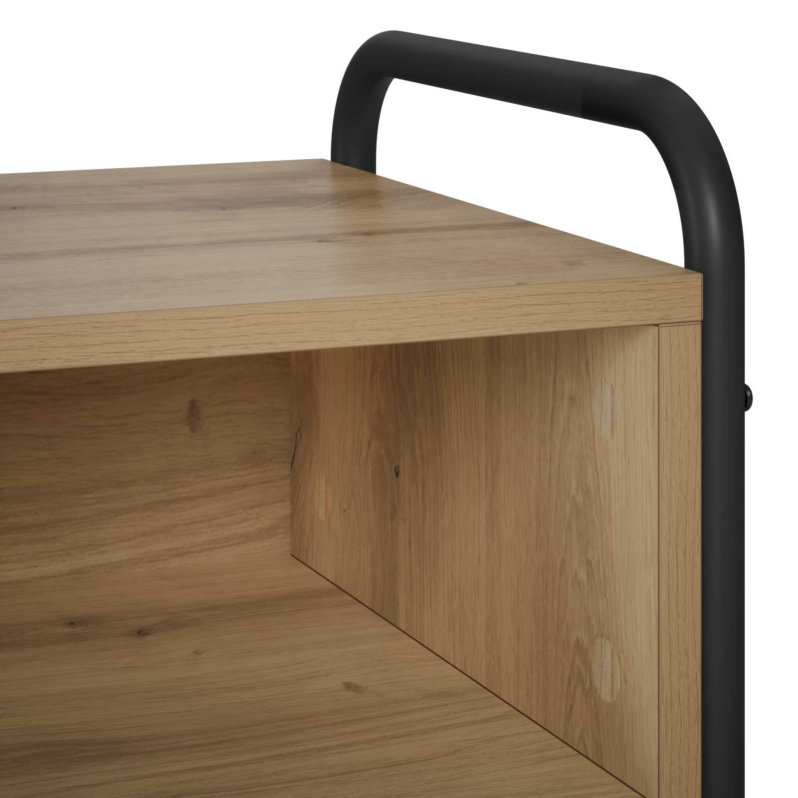 Konzolna miza Artisan hrast 90 x 33 x 80,5 cm Inženirski les