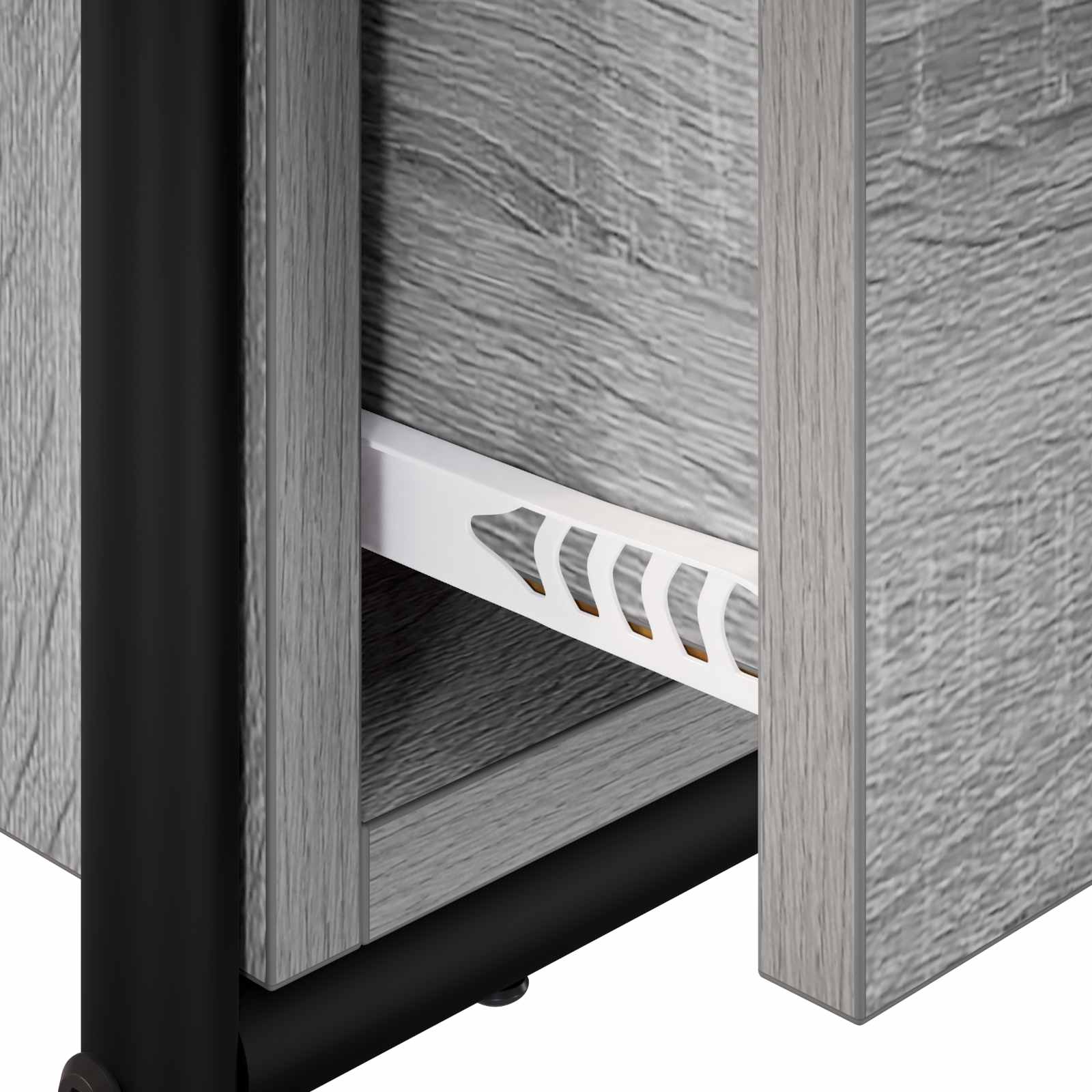 Konzolna miza Siva Sonoma 90 x 33 x 80,5 cm Inženirski les