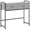 vidaXL Konsoollaud Hall Sonoma 90 x 33 x 80,5 cm Tehispuit